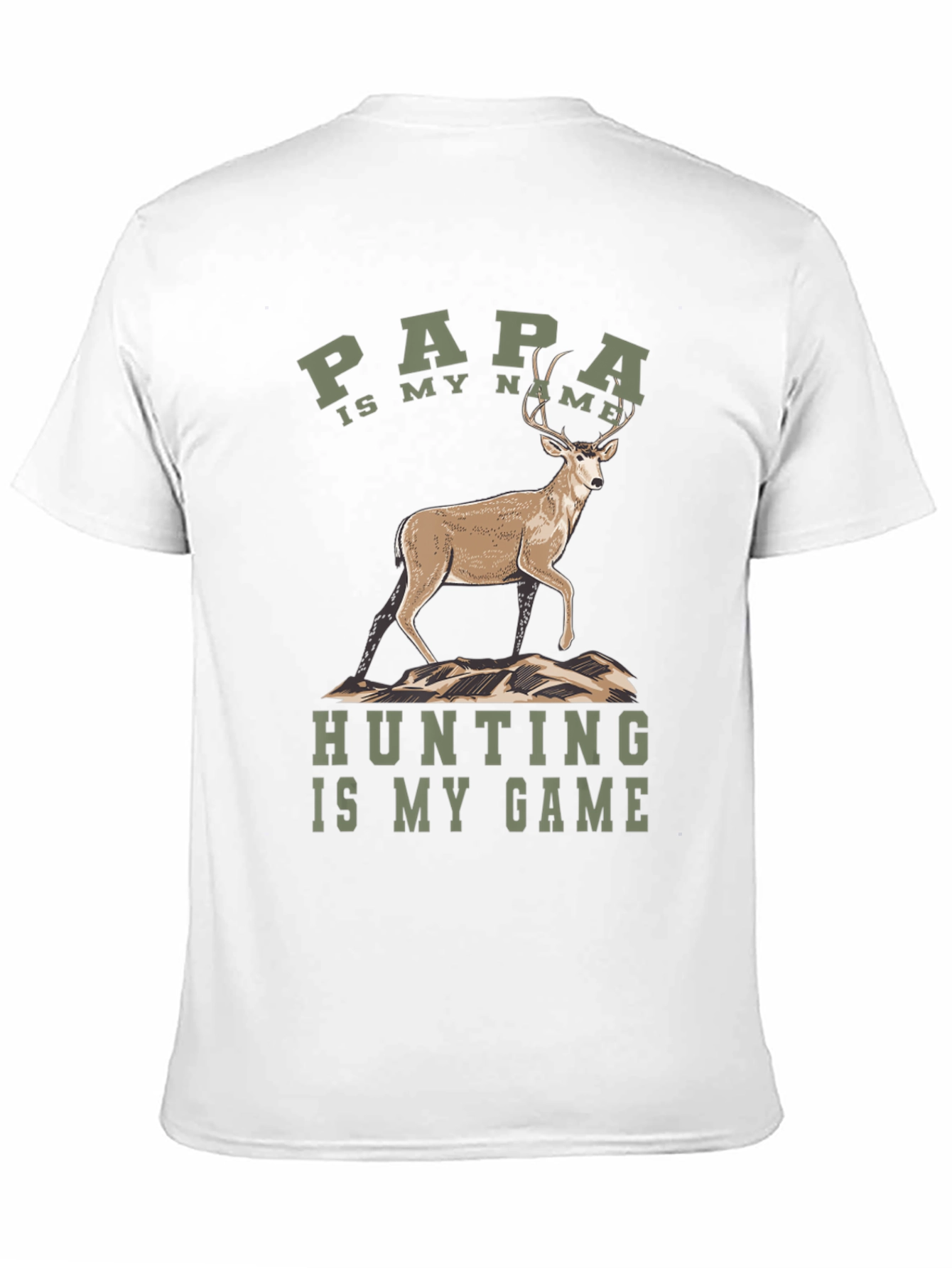 Papa Hunting Game T-Shirt