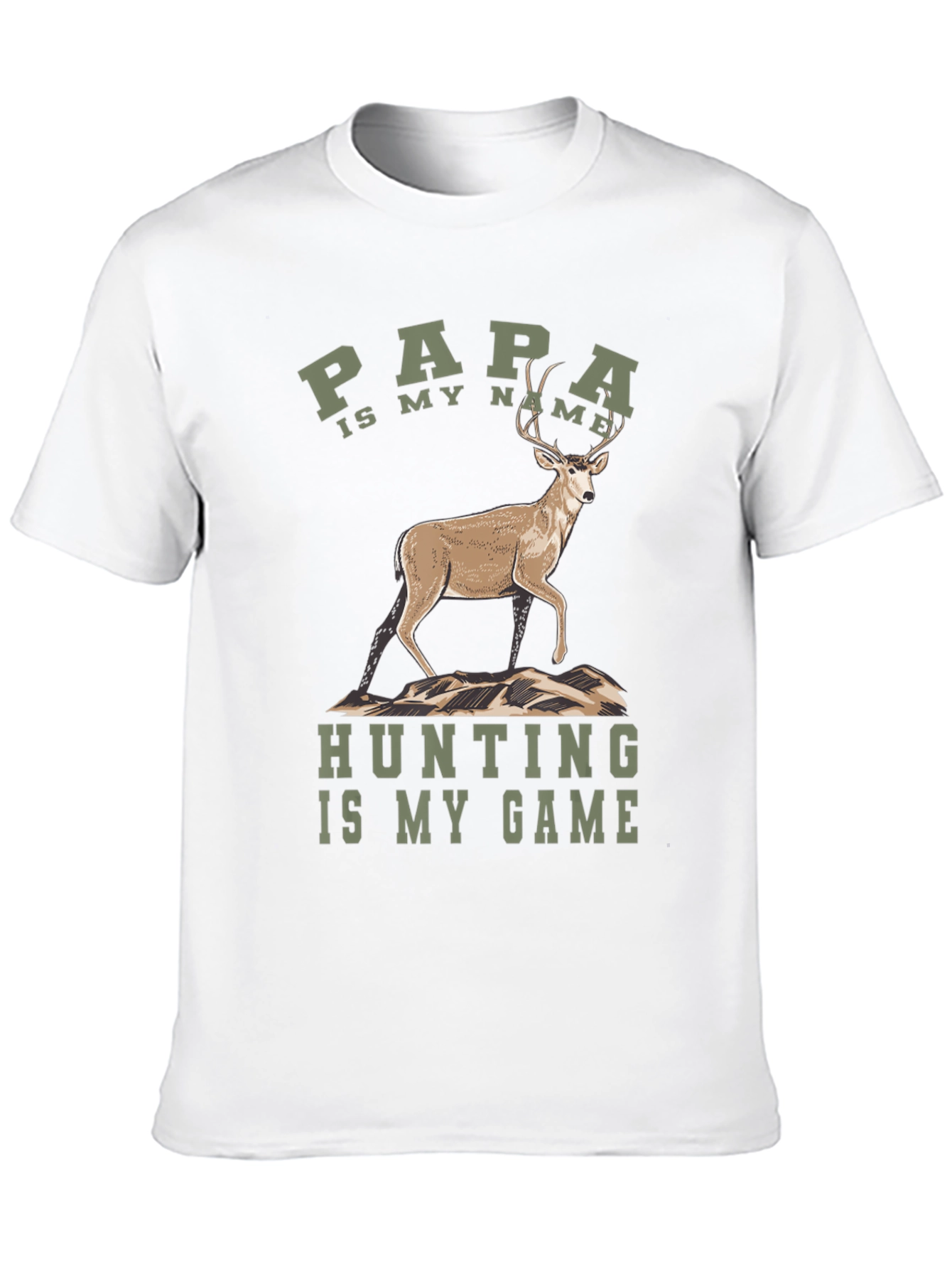 Papa Hunting Game T-Shirt