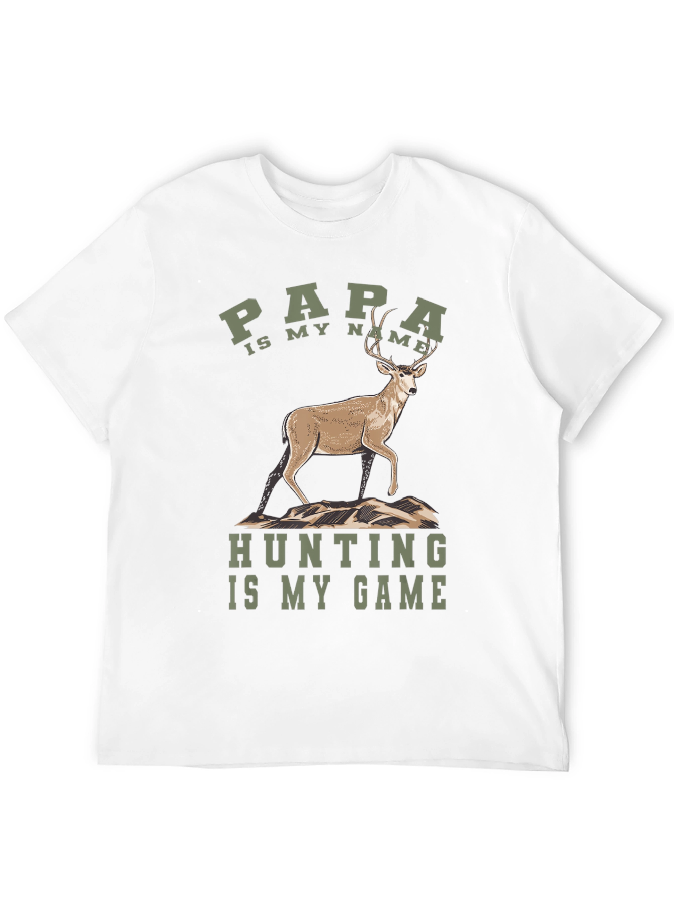 Papa Hunting Game T-Shirt