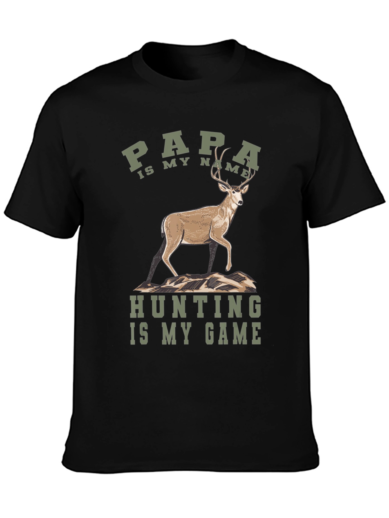 Papa Hunting Game T-Shirt