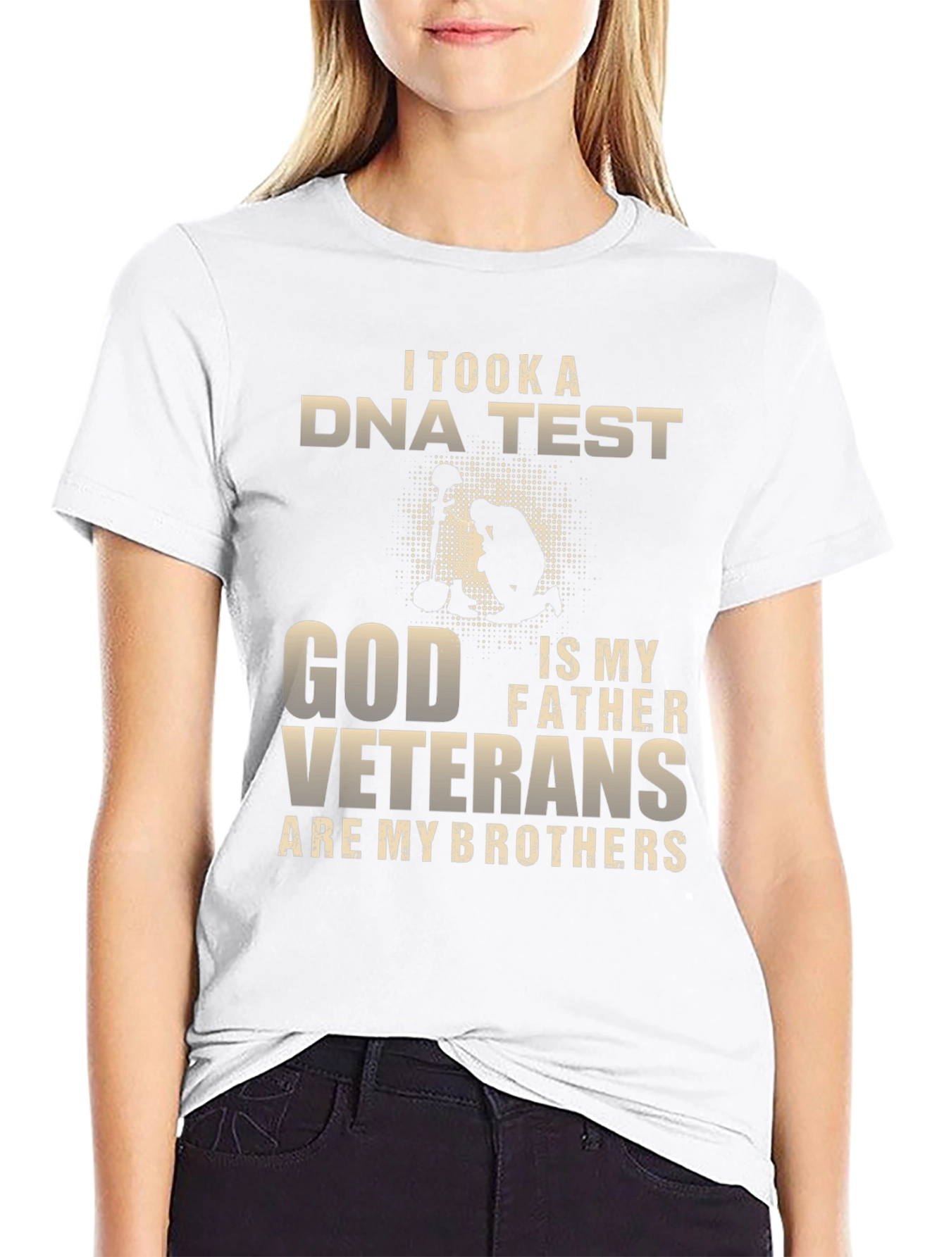 Veteran DNA Test Graphic Tee