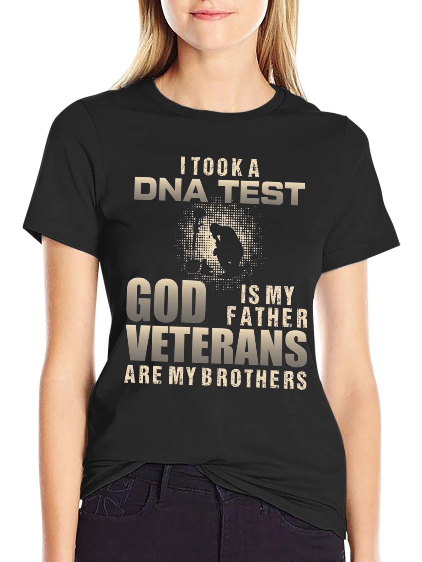Veteran DNA Test Graphic Tee