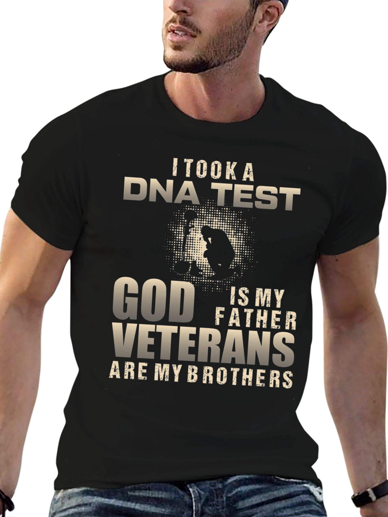 Veteran DNA Test Graphic Tee