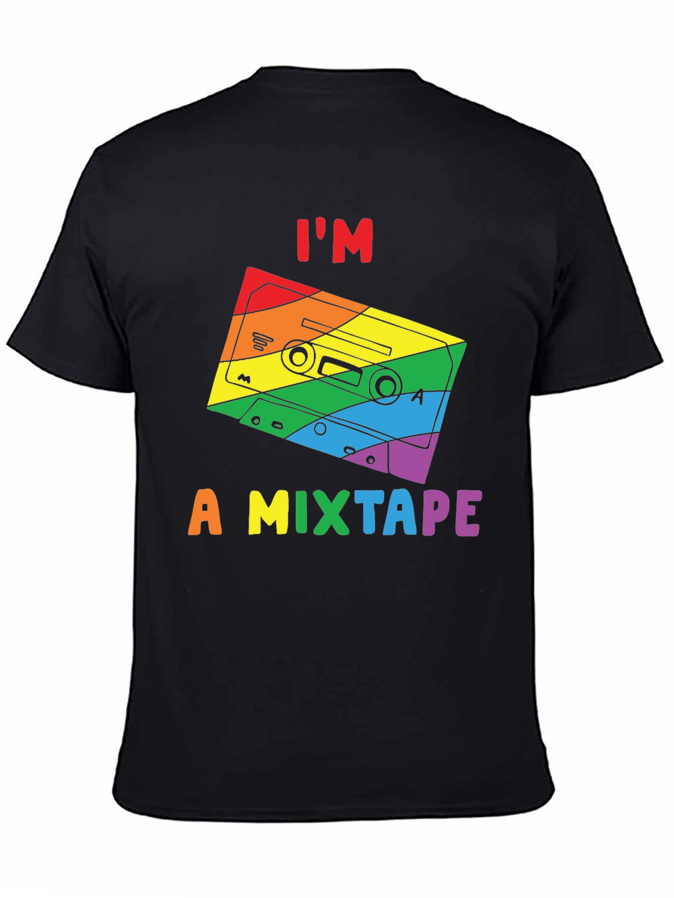 LGBTQ+ Pride Im a Mixtape Graphic Tee