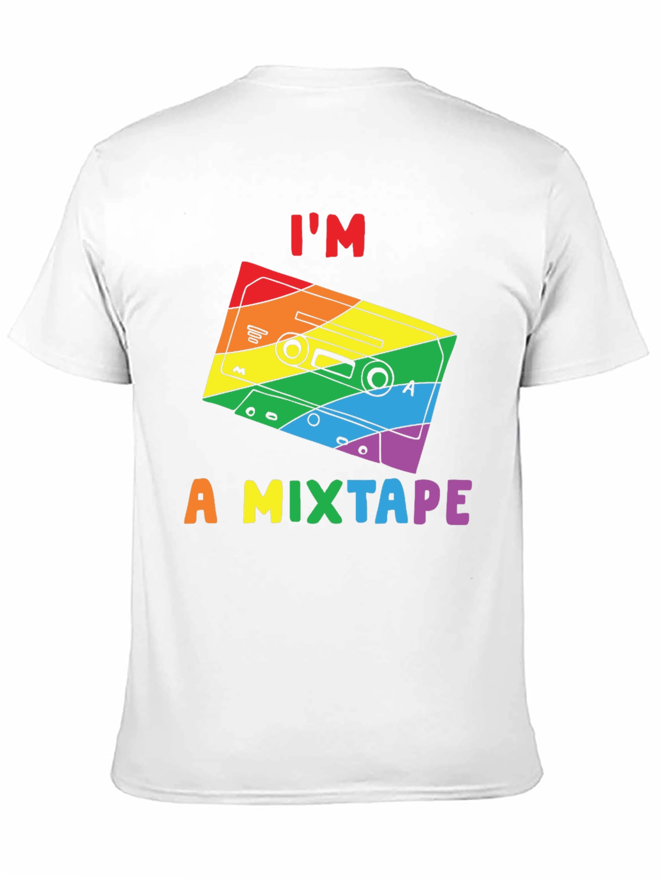 LGBTQ+ Pride Im a Mixtape Graphic Tee