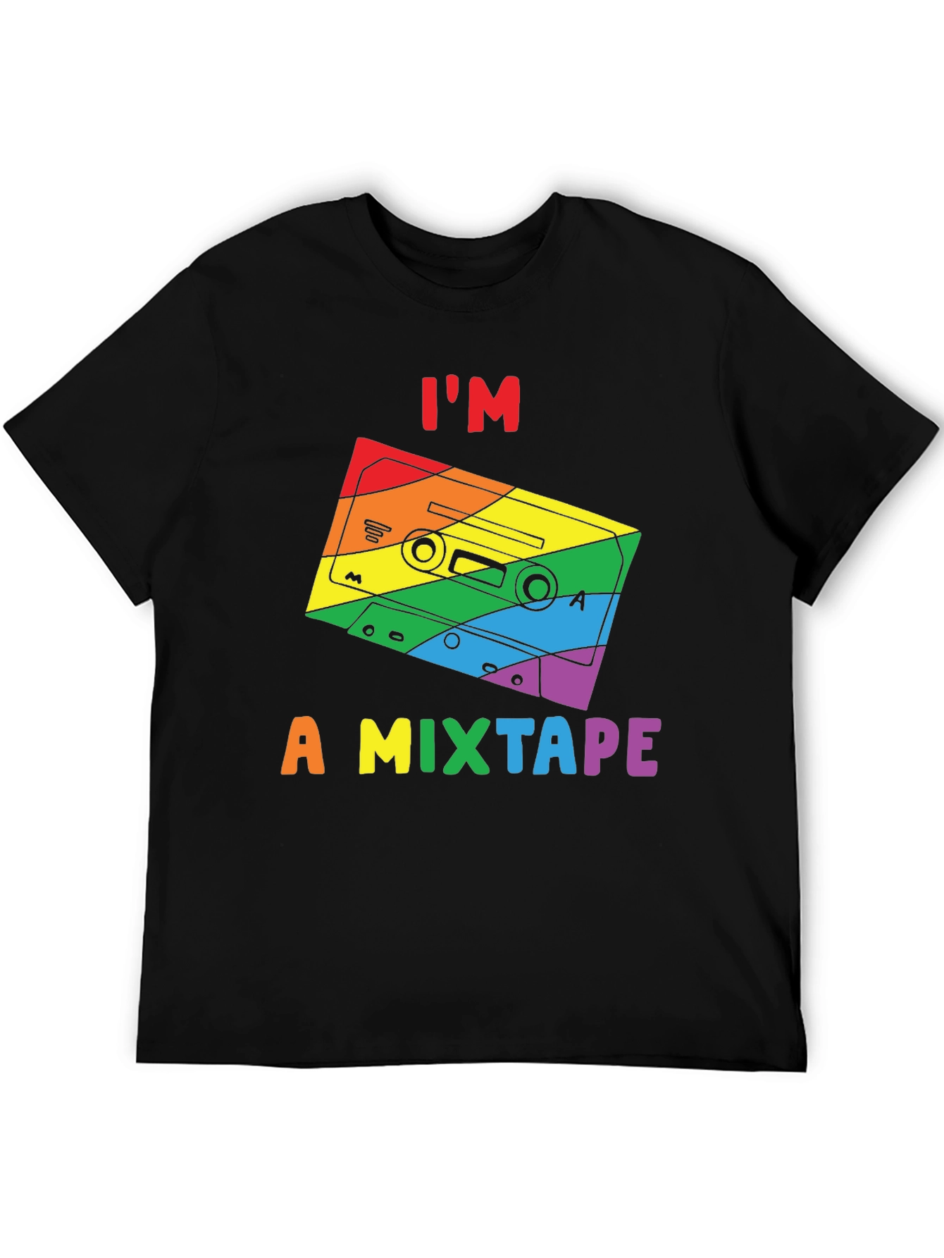 LGBTQ+ Pride Im a Mixtape Graphic Tee