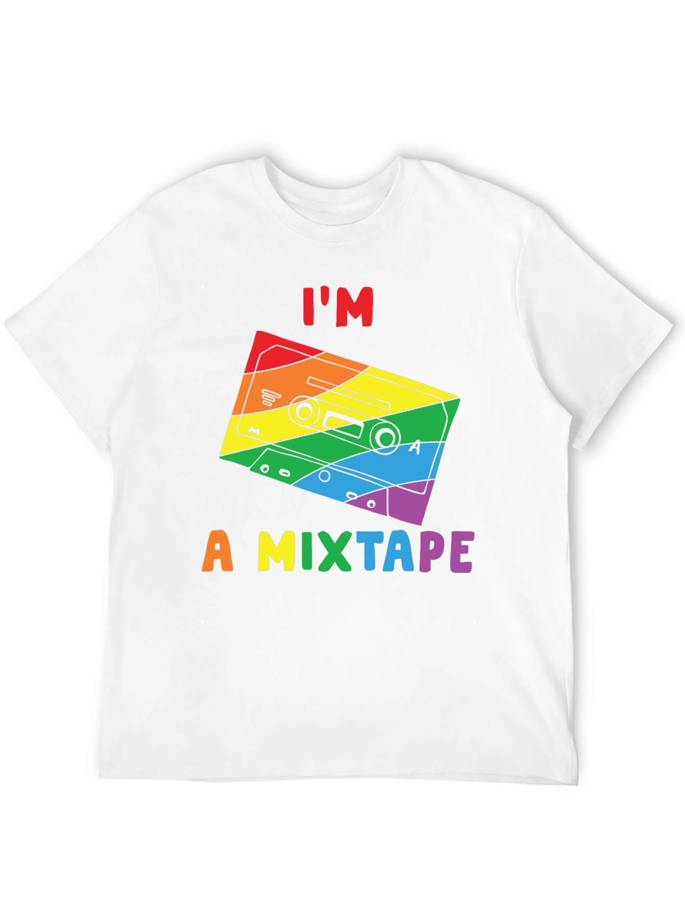 LGBTQ+ Pride Im a Mixtape Graphic Tee