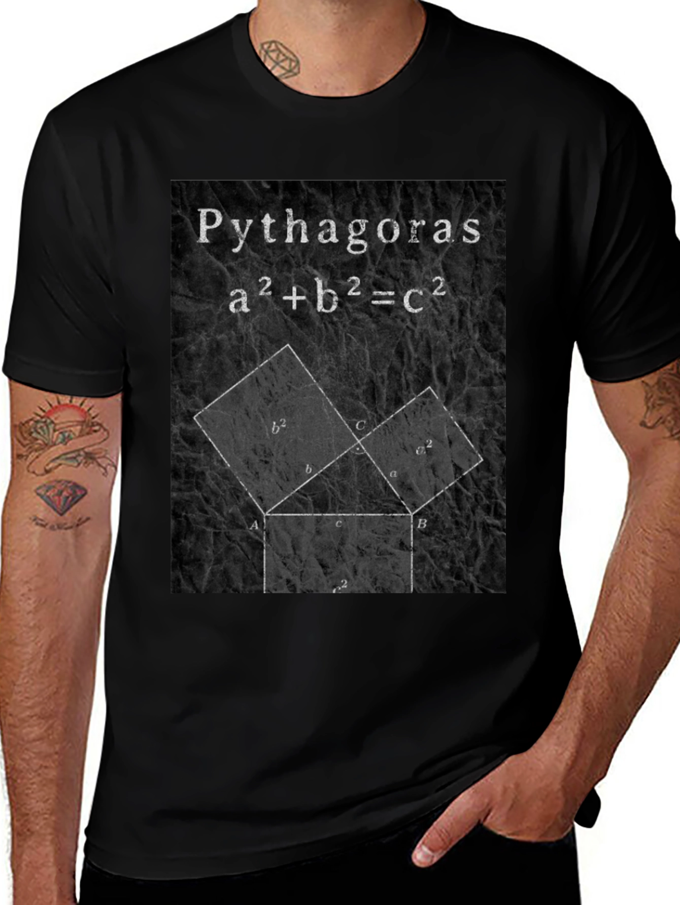 Pythagoras Theorem Graphic T-Shirt