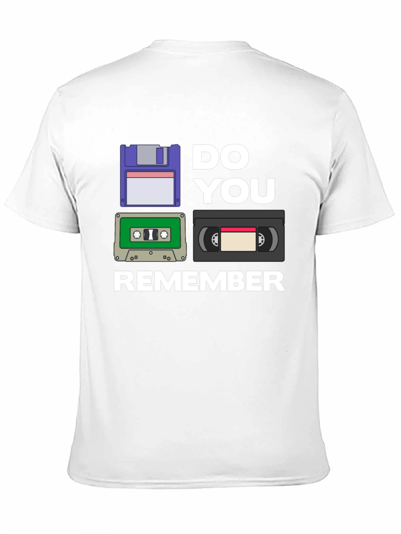 Retro Media T-Shirt - Do You Remember?