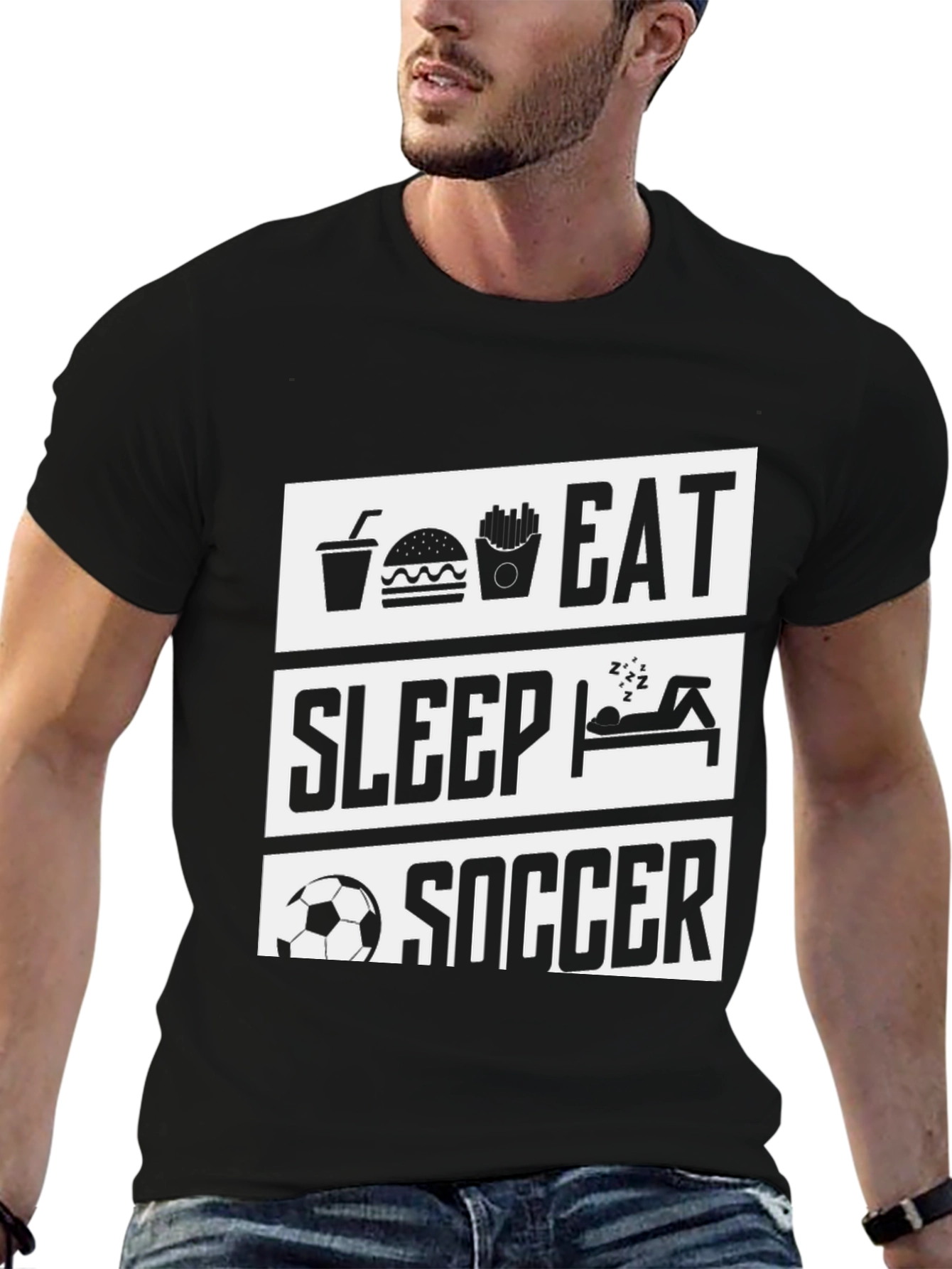 Eat Sleep Soccer T-Shirt