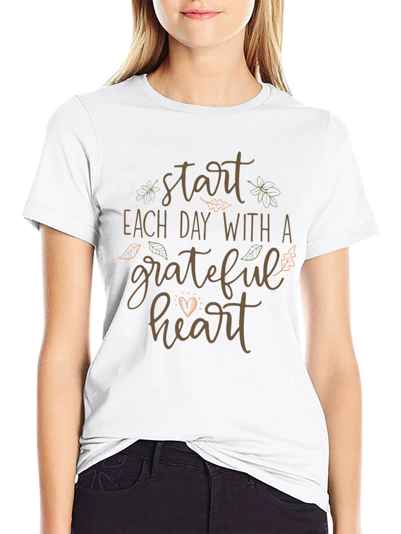 Grateful Heart Graphic T-Shirt
