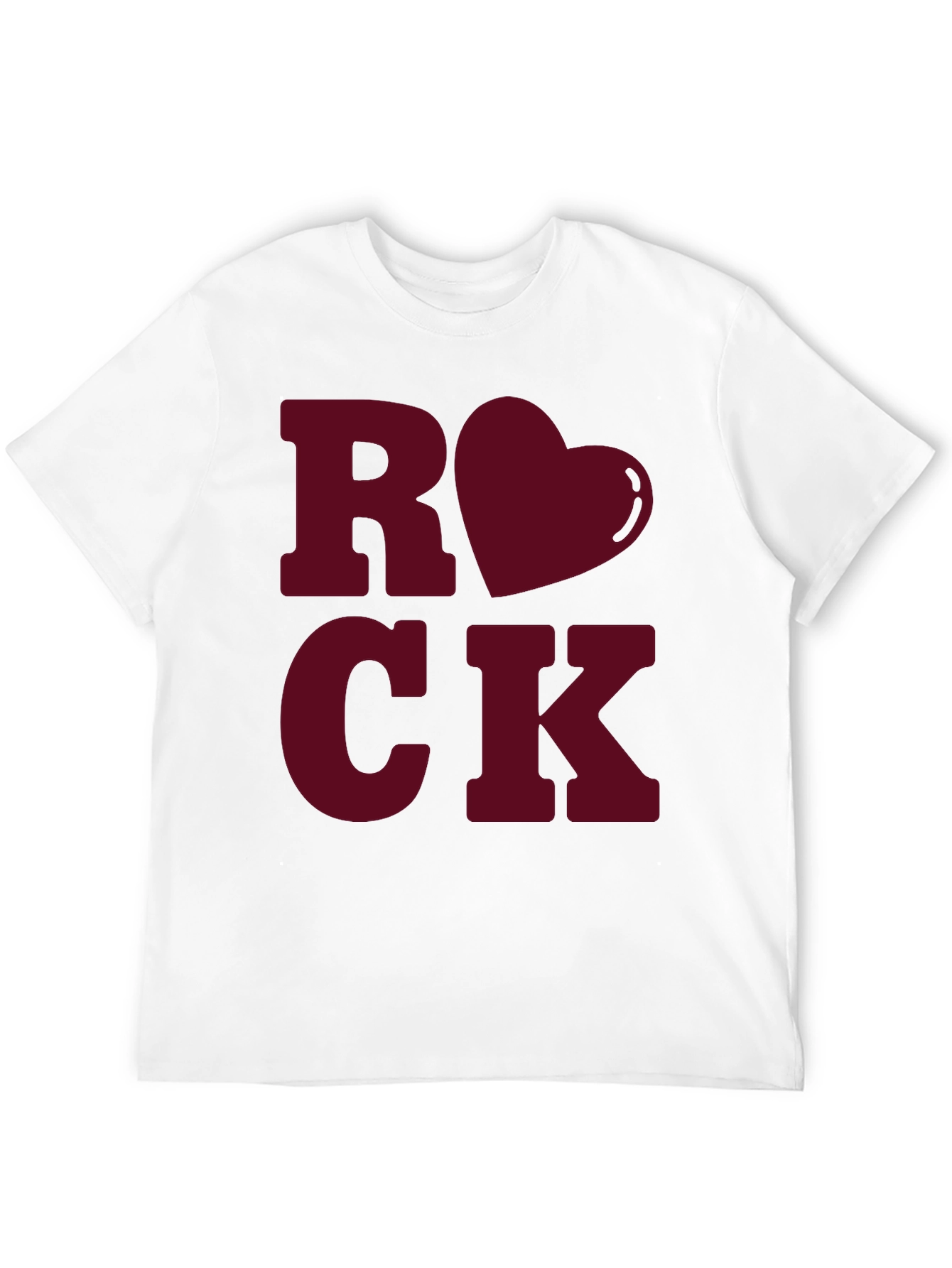 Rock Love Heart Valentines T-Shirt