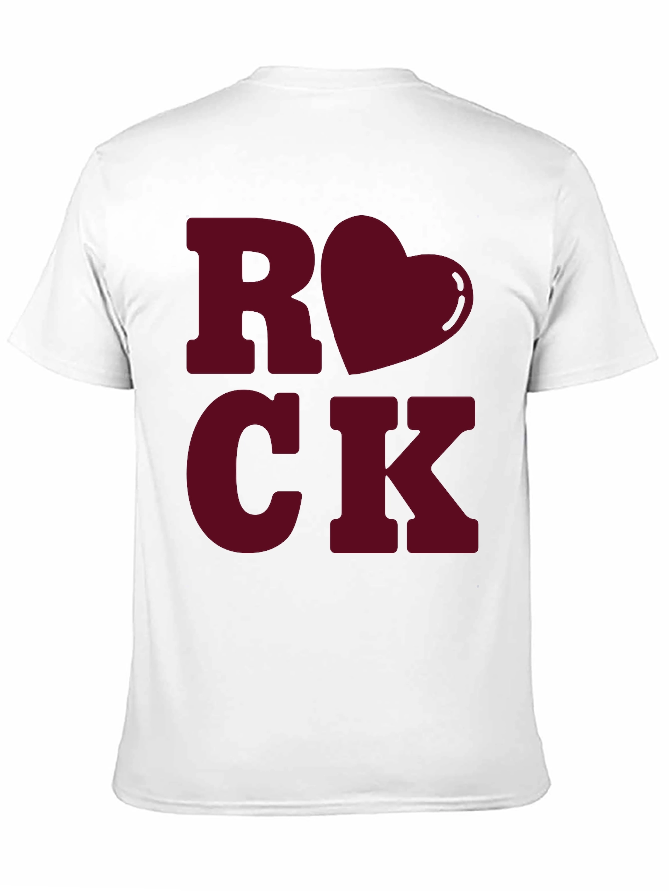 Rock Love Heart Valentines T-Shirt
