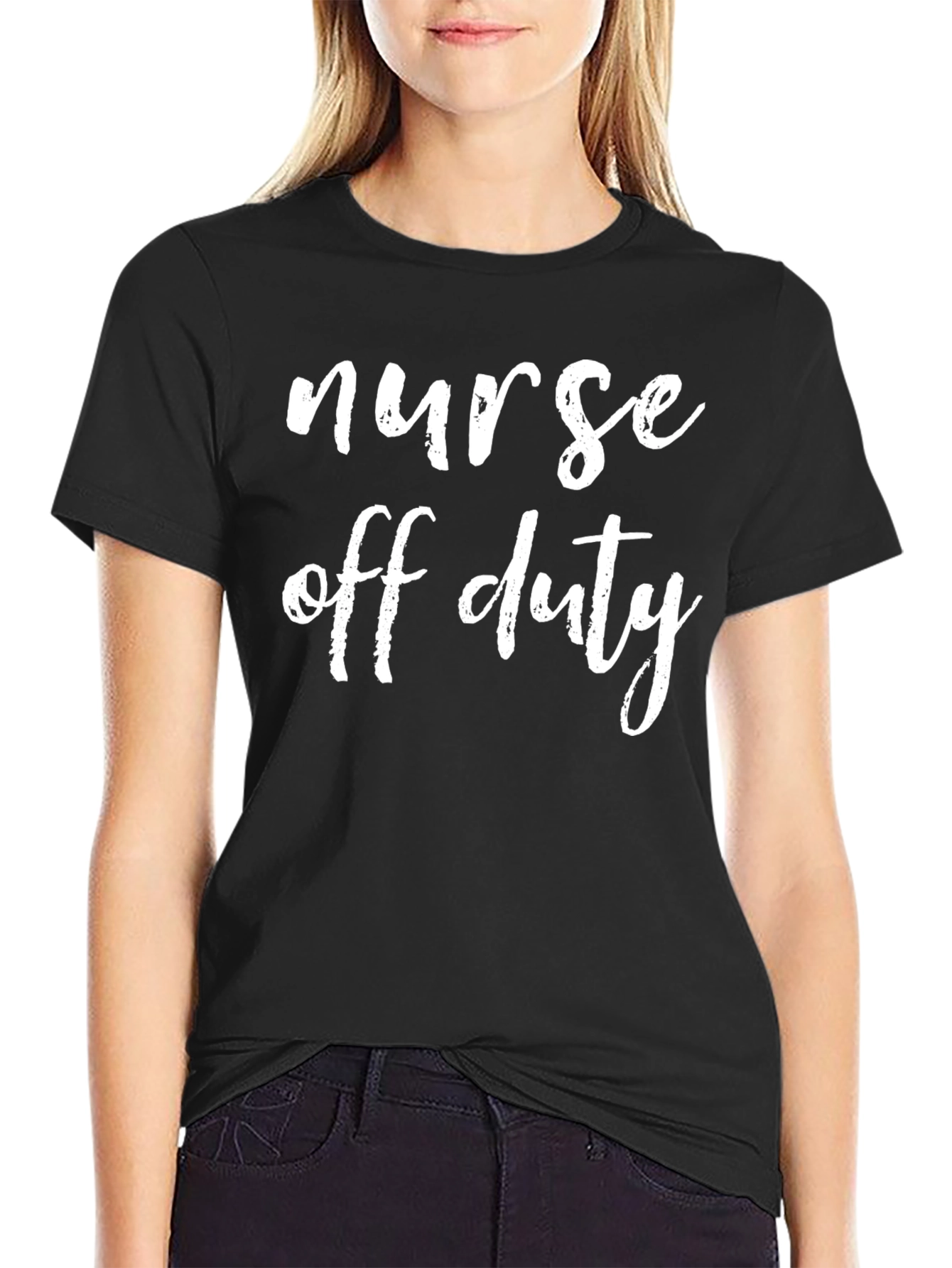 Nurse Off Duty Graphic T-Shirt