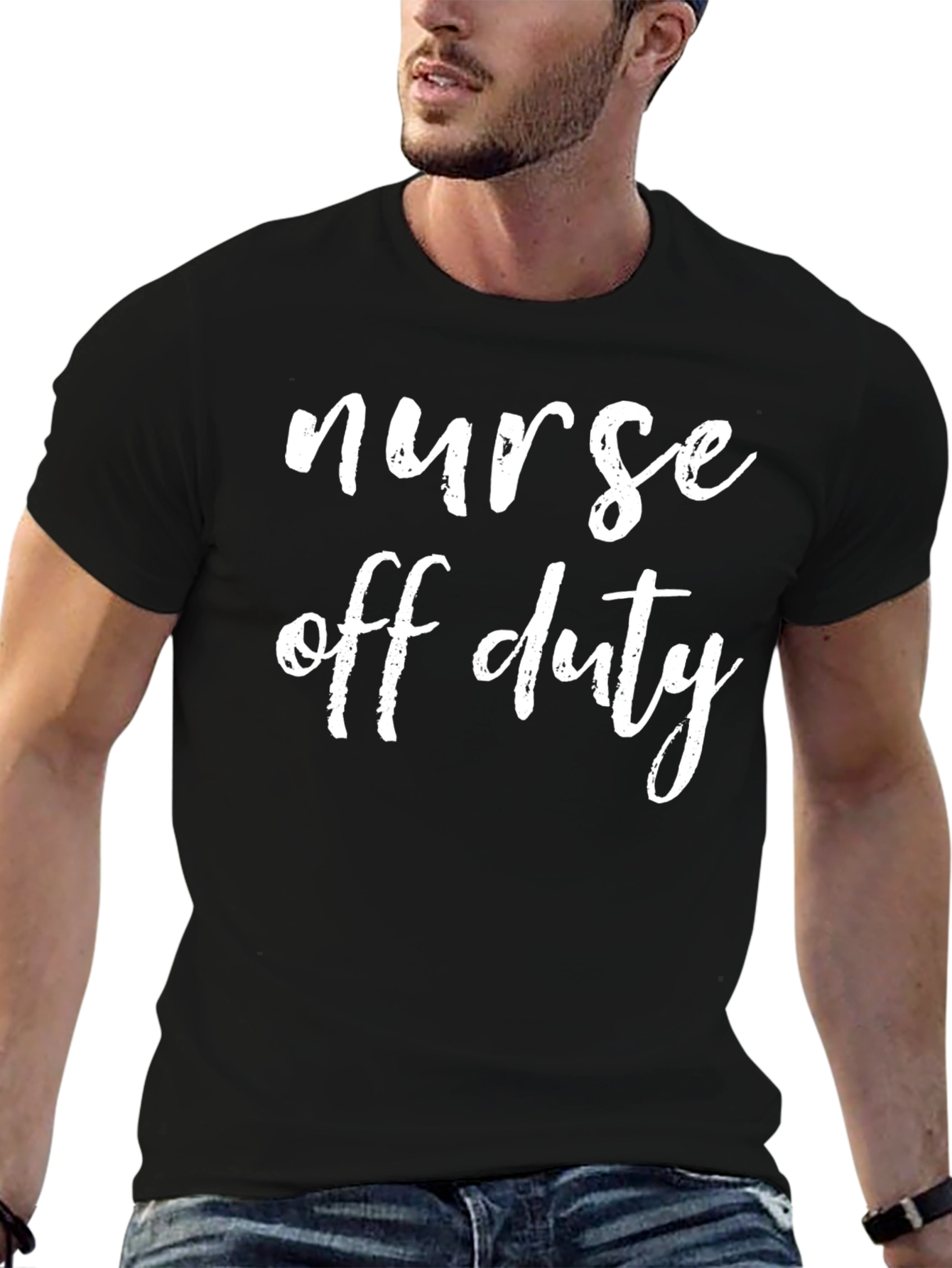Nurse Off Duty Graphic T-Shirt