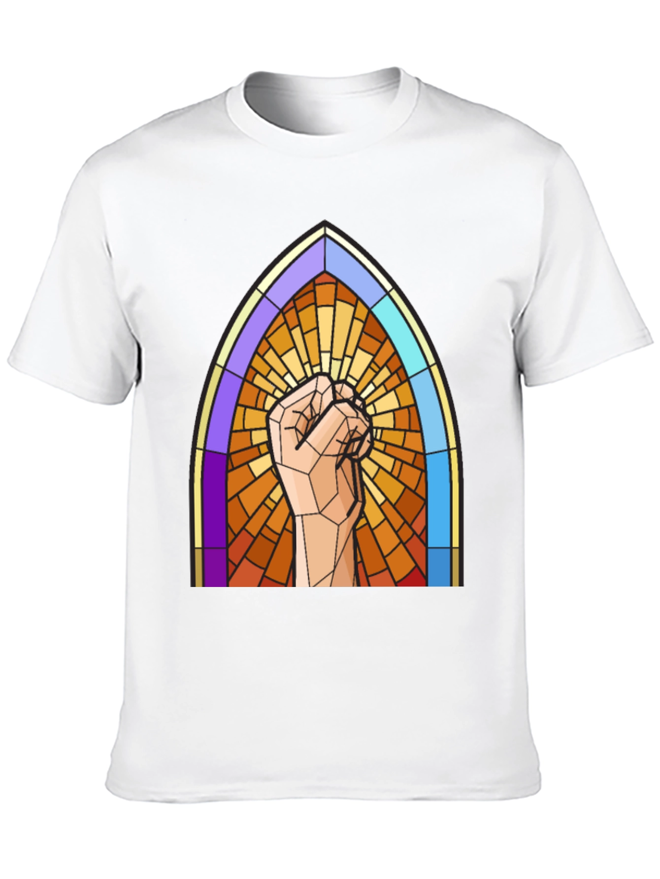 Stained Glass Fist T-Shirt