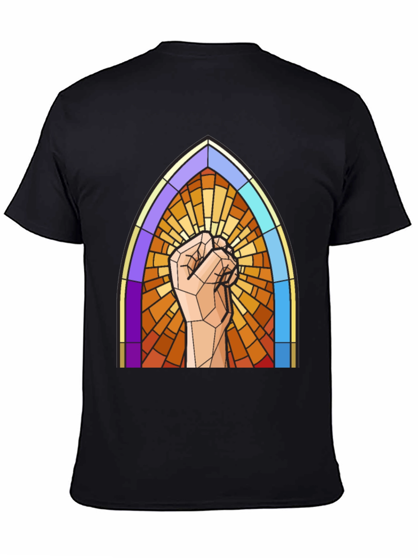 Stained Glass Fist T-Shirt