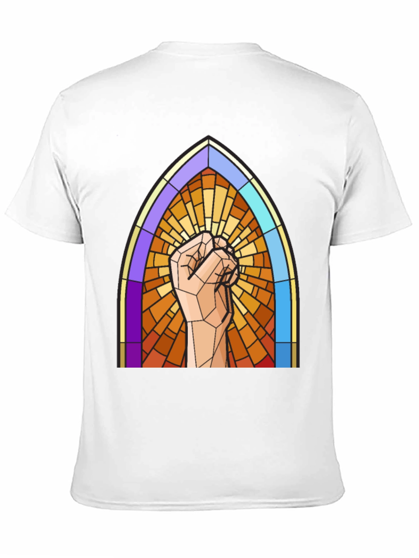 Stained Glass Fist T-Shirt