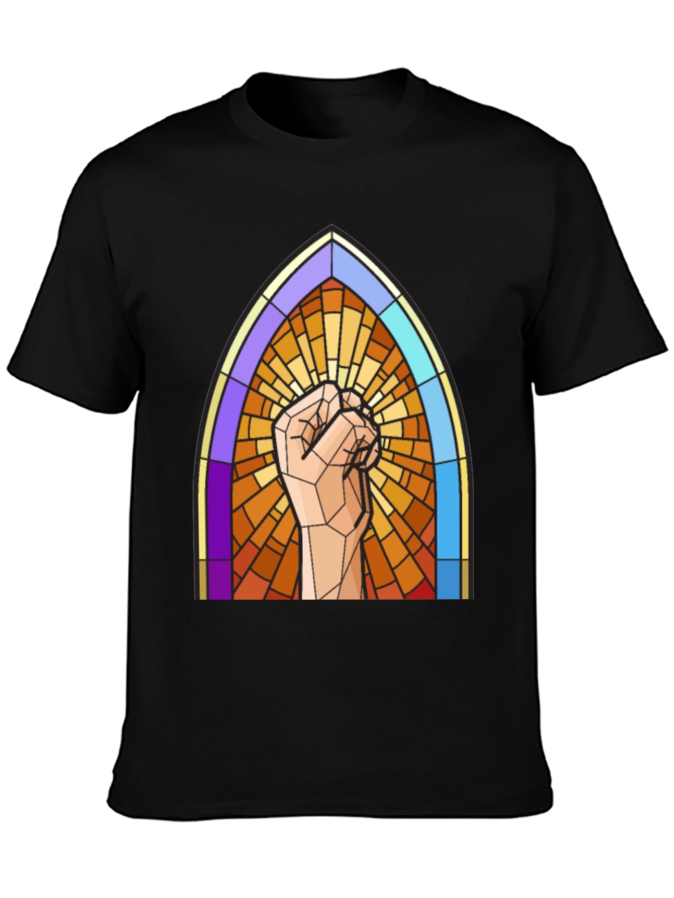 Stained Glass Fist T-Shirt