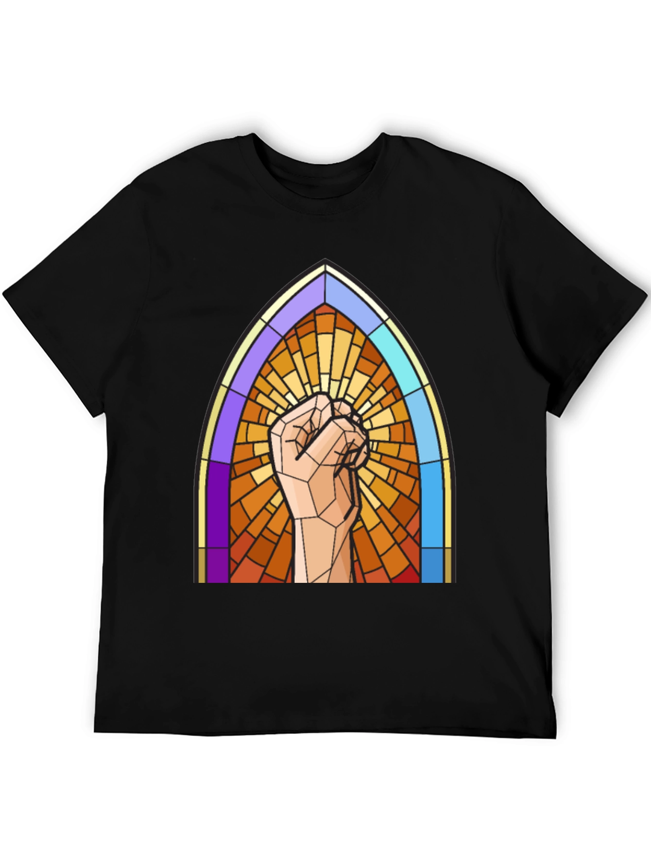 Stained Glass Fist T-Shirt