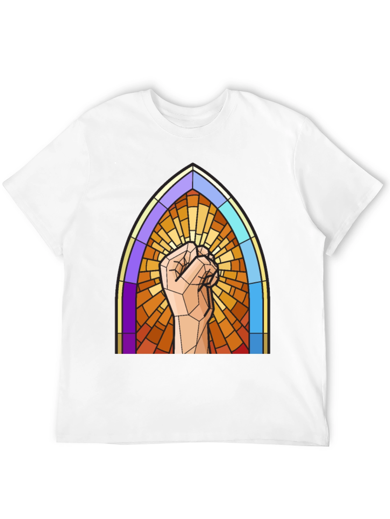 Stained Glass Fist T-Shirt