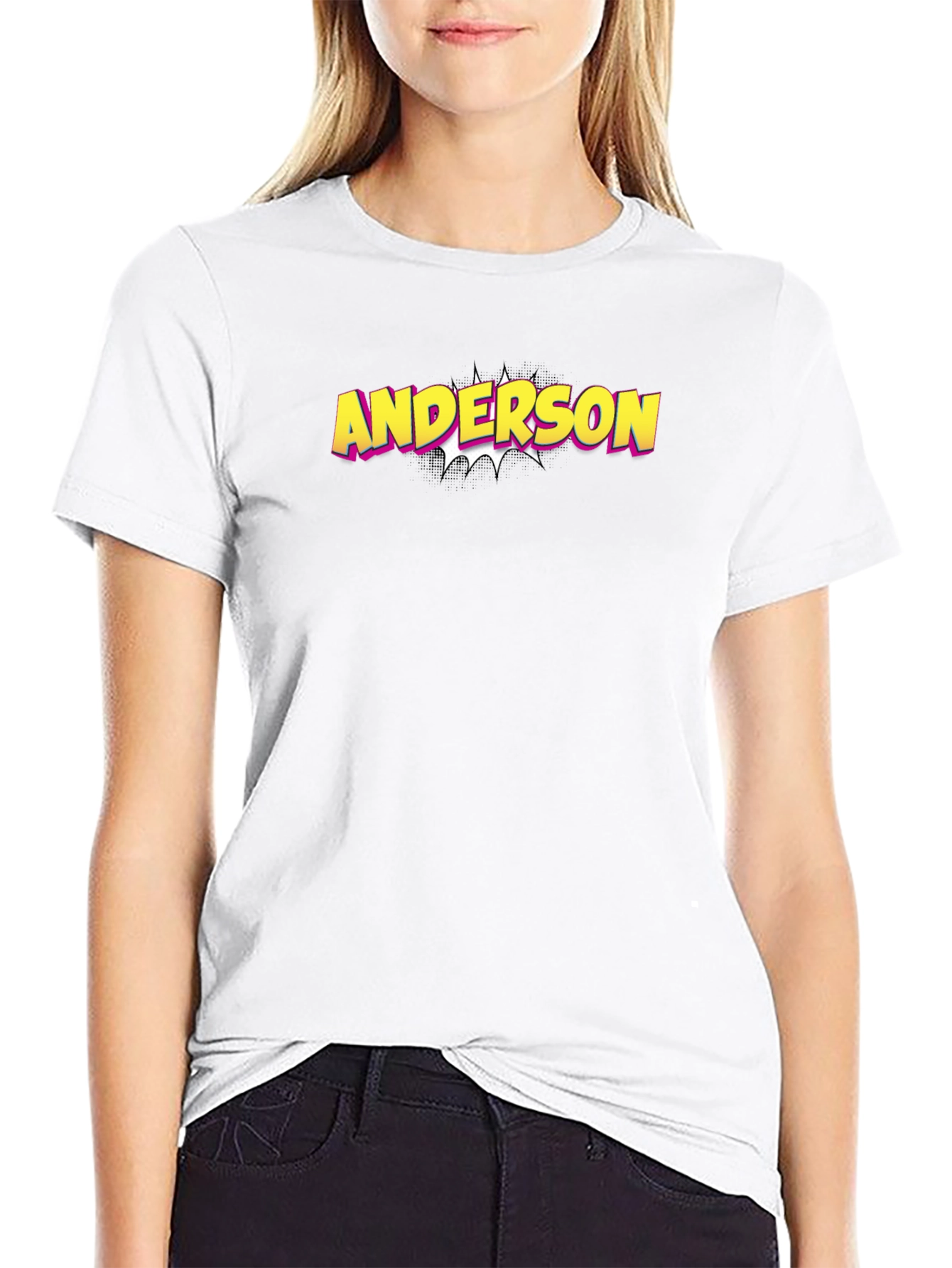 Anderson Comic Style Graphic Tee