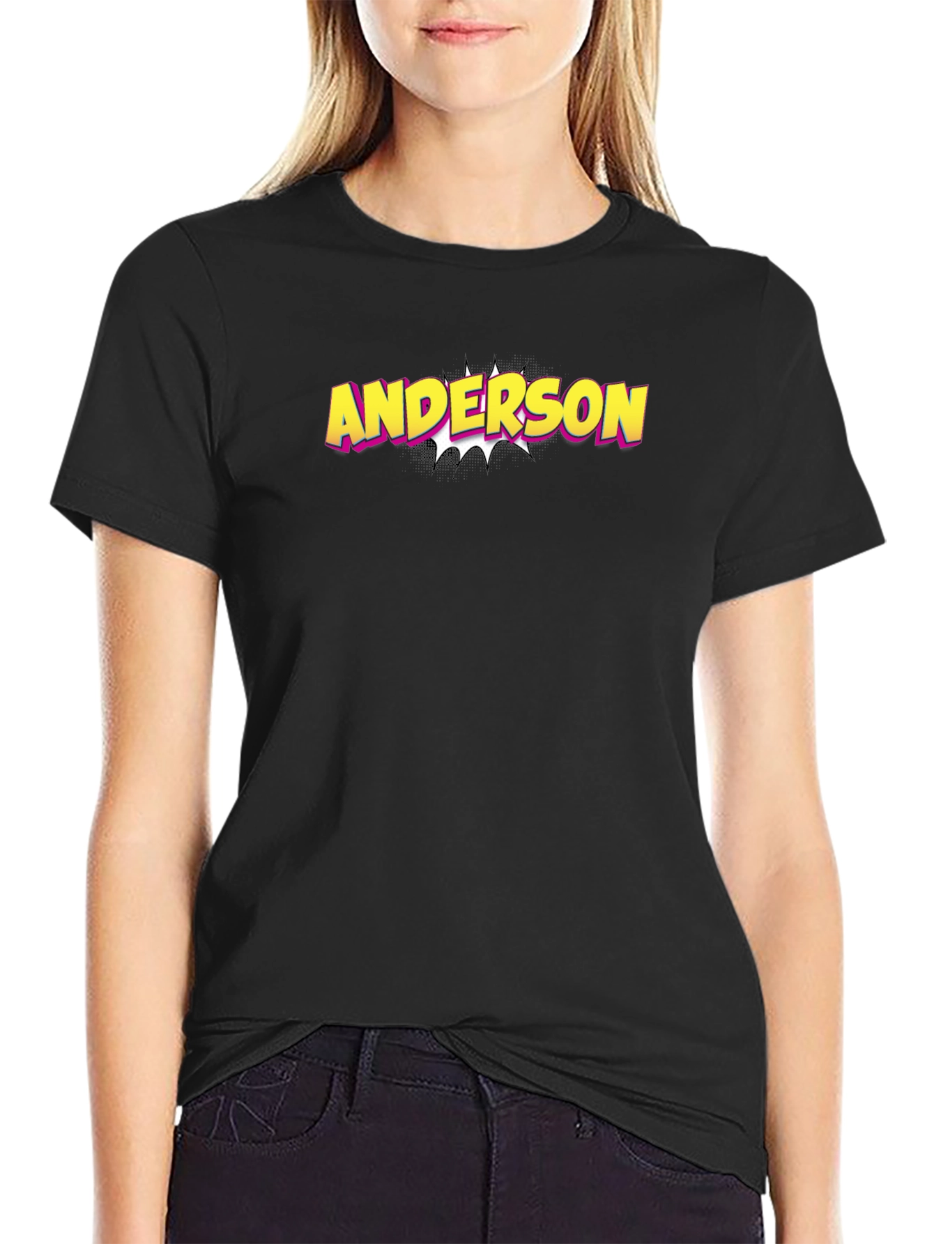 Anderson Comic Style Graphic Tee