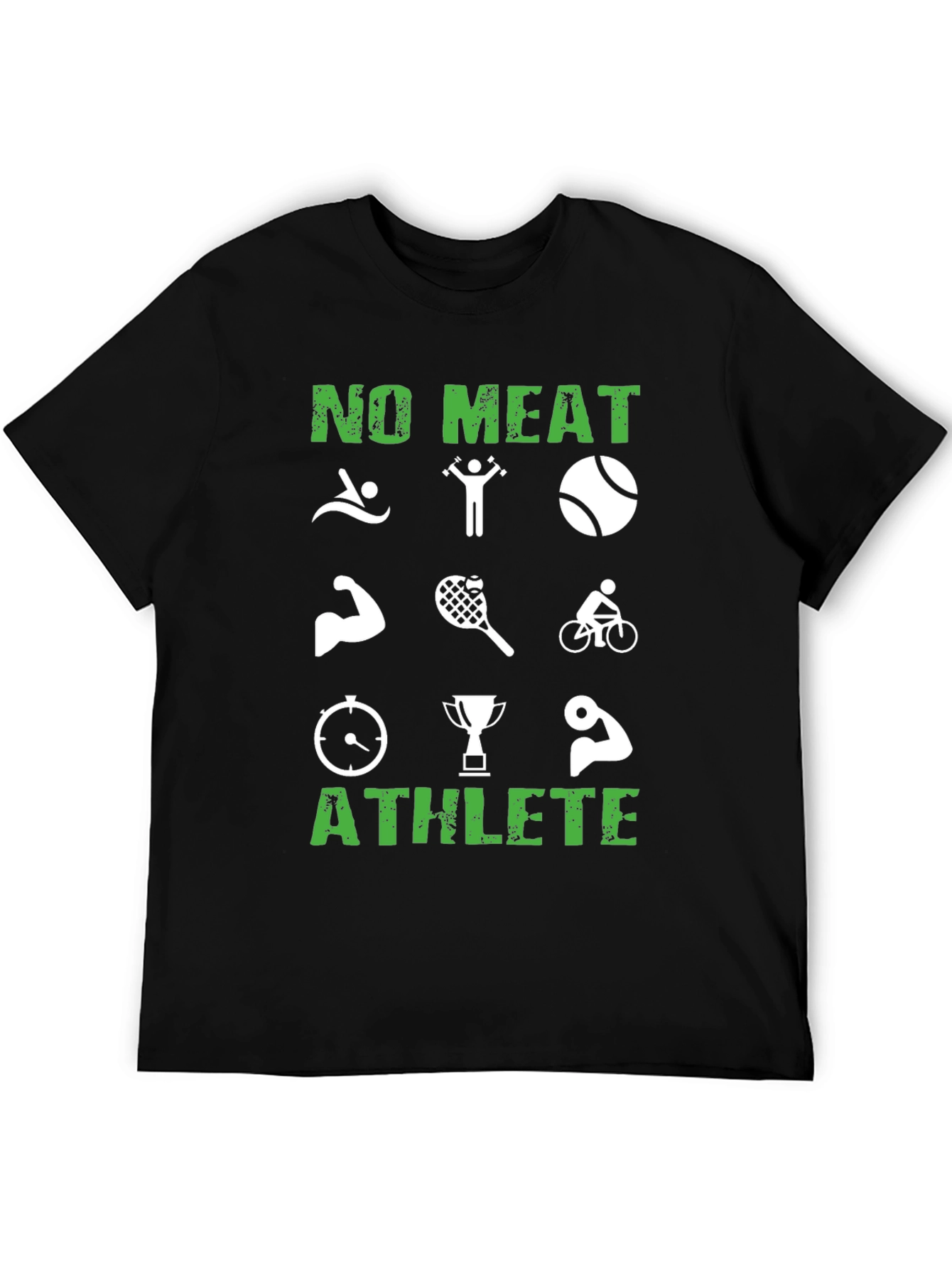 Vegan Athlete T-Shirt - No Meat Performance Tee
