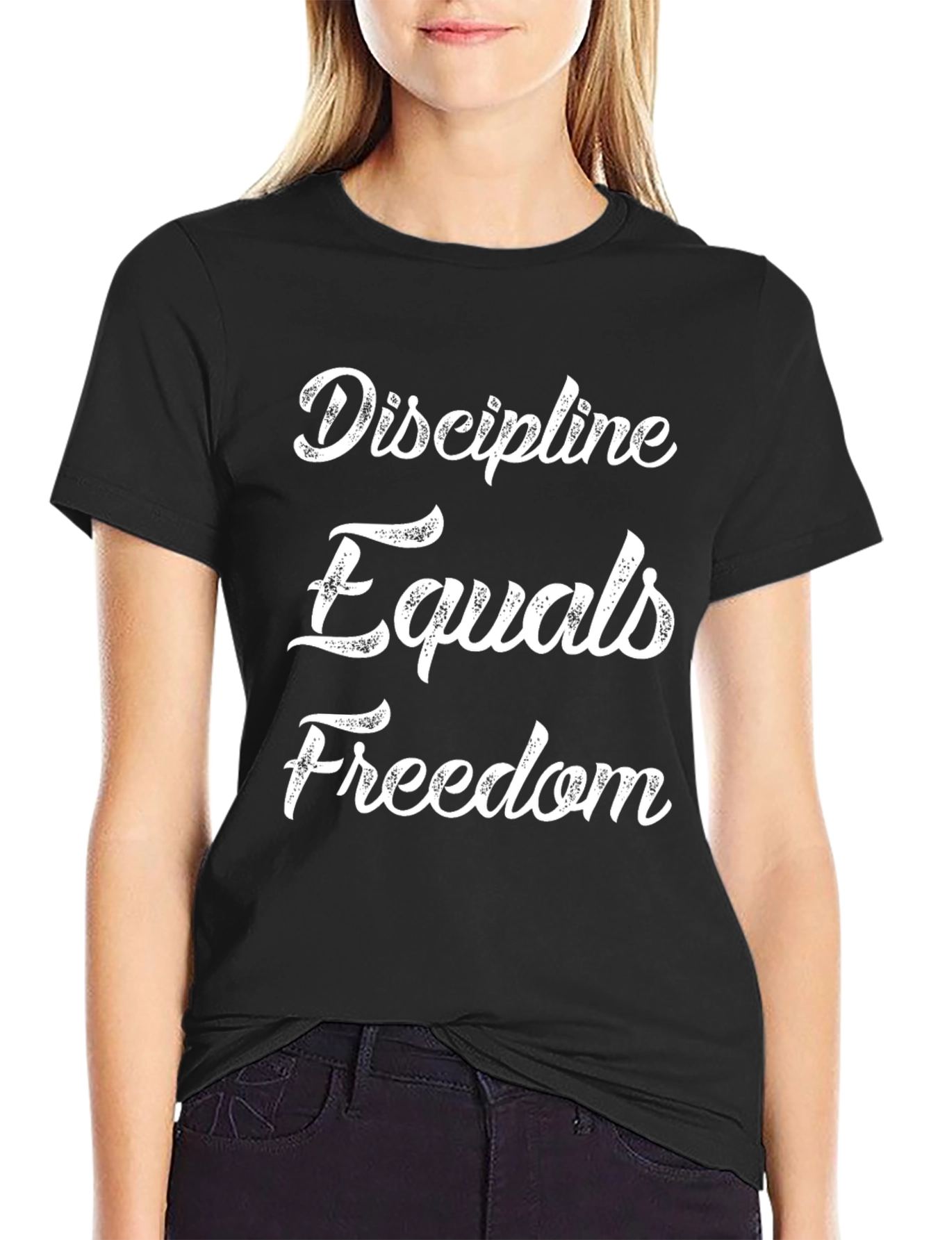 Discipline Equals Freedom Graphic Tee