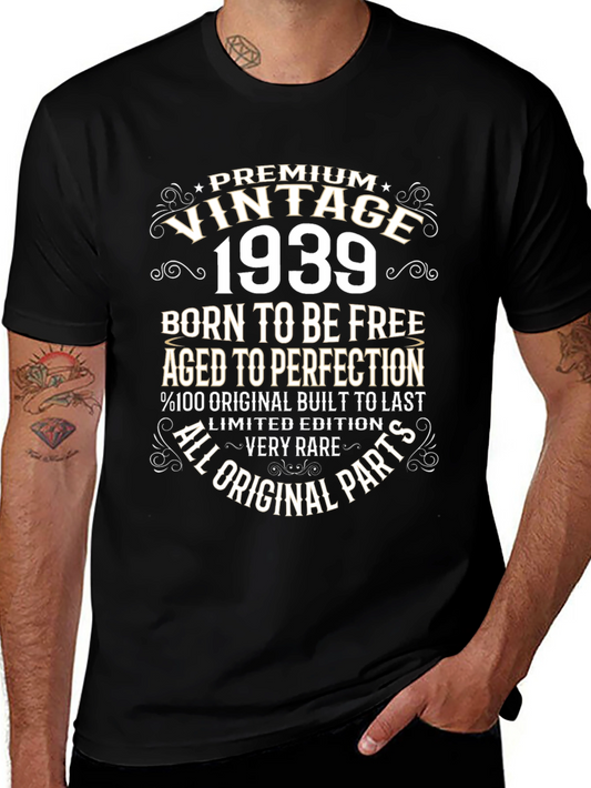 Vintage 1939 T-Shirt - Born to Be Free