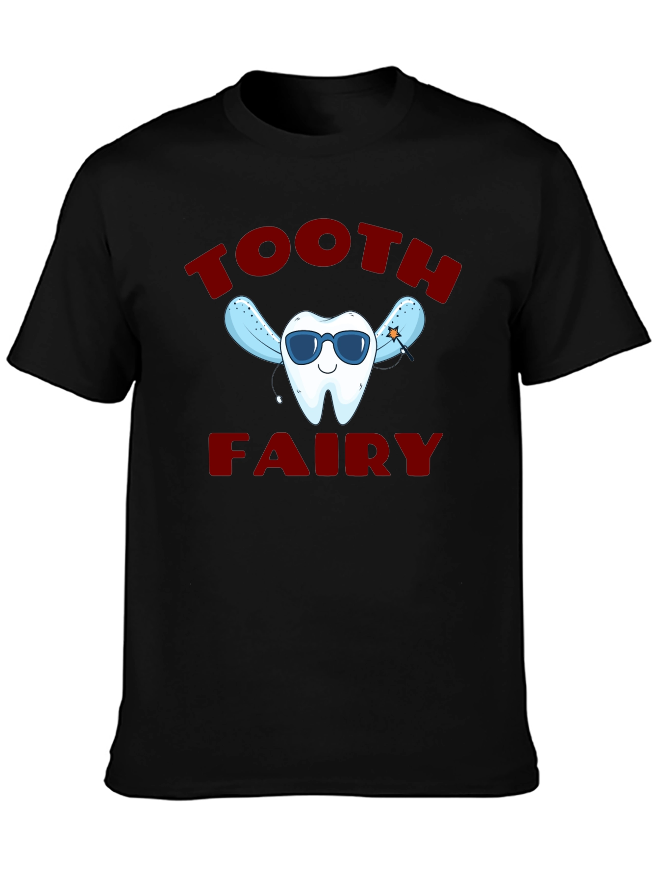 Tooth Fairy Graphic T-Shirt - Fun Dental Tee