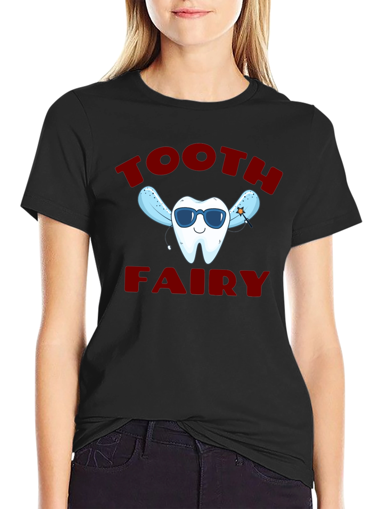 Tooth Fairy Graphic T-Shirt - Fun Dental Tee