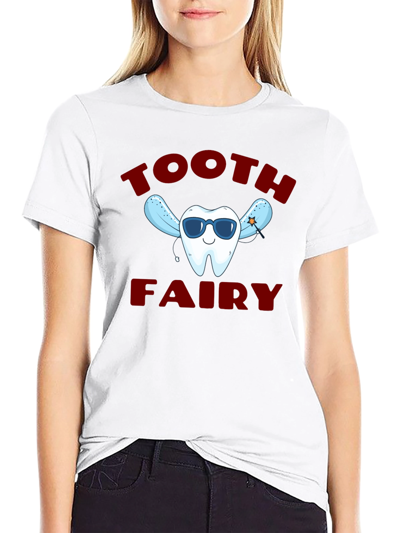 Tooth Fairy Graphic T-Shirt - Fun Dental Tee