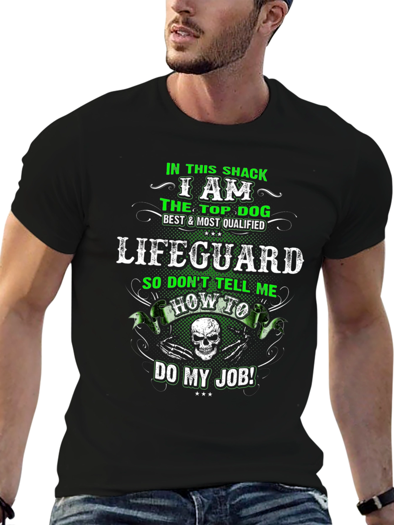 Lifeguard Top Dog Graphic T-Shirt