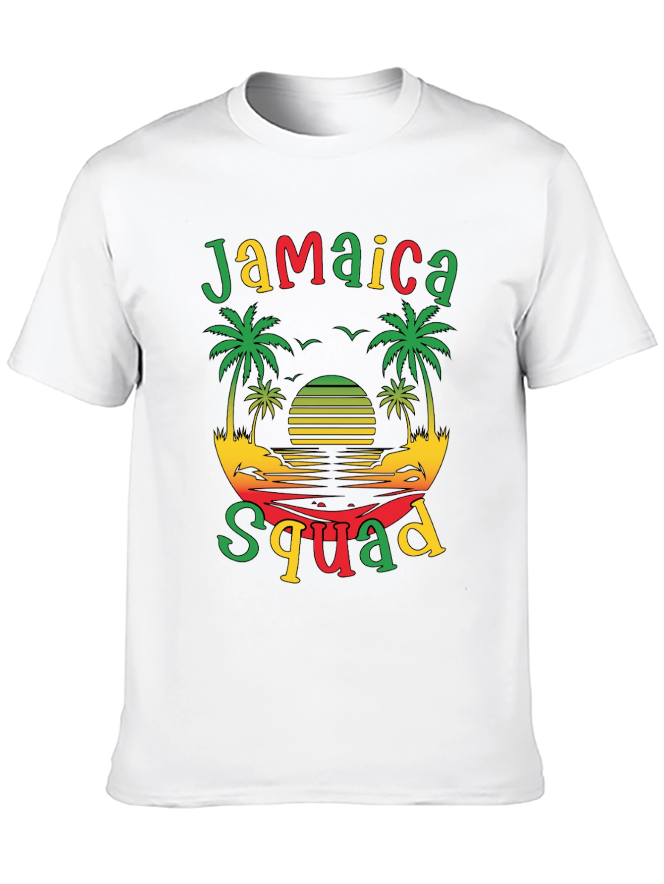 Jamaica Squad Graphic Tee - Island Vibes