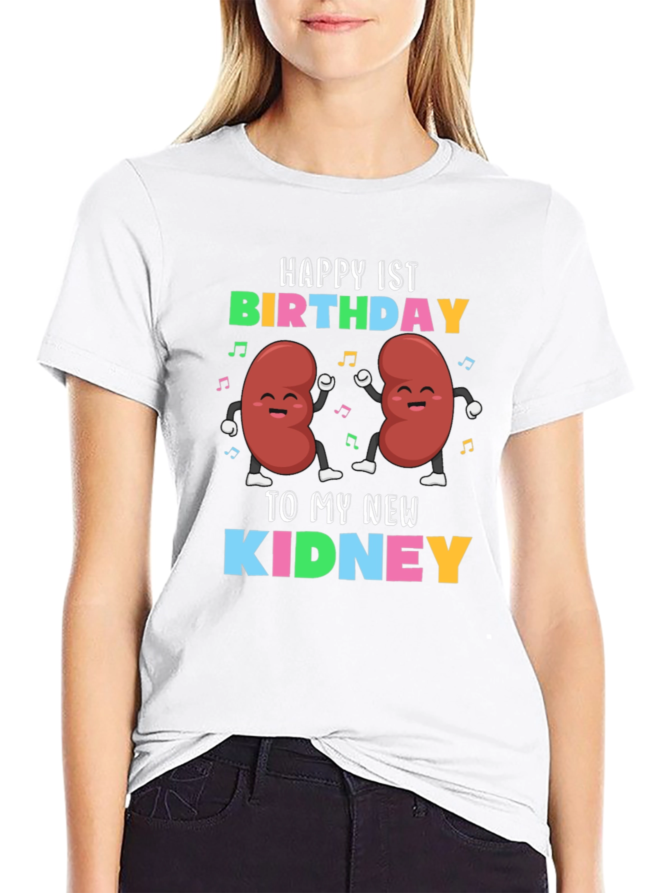 Happy 1st Birthday To My New Kidney T-Shirt