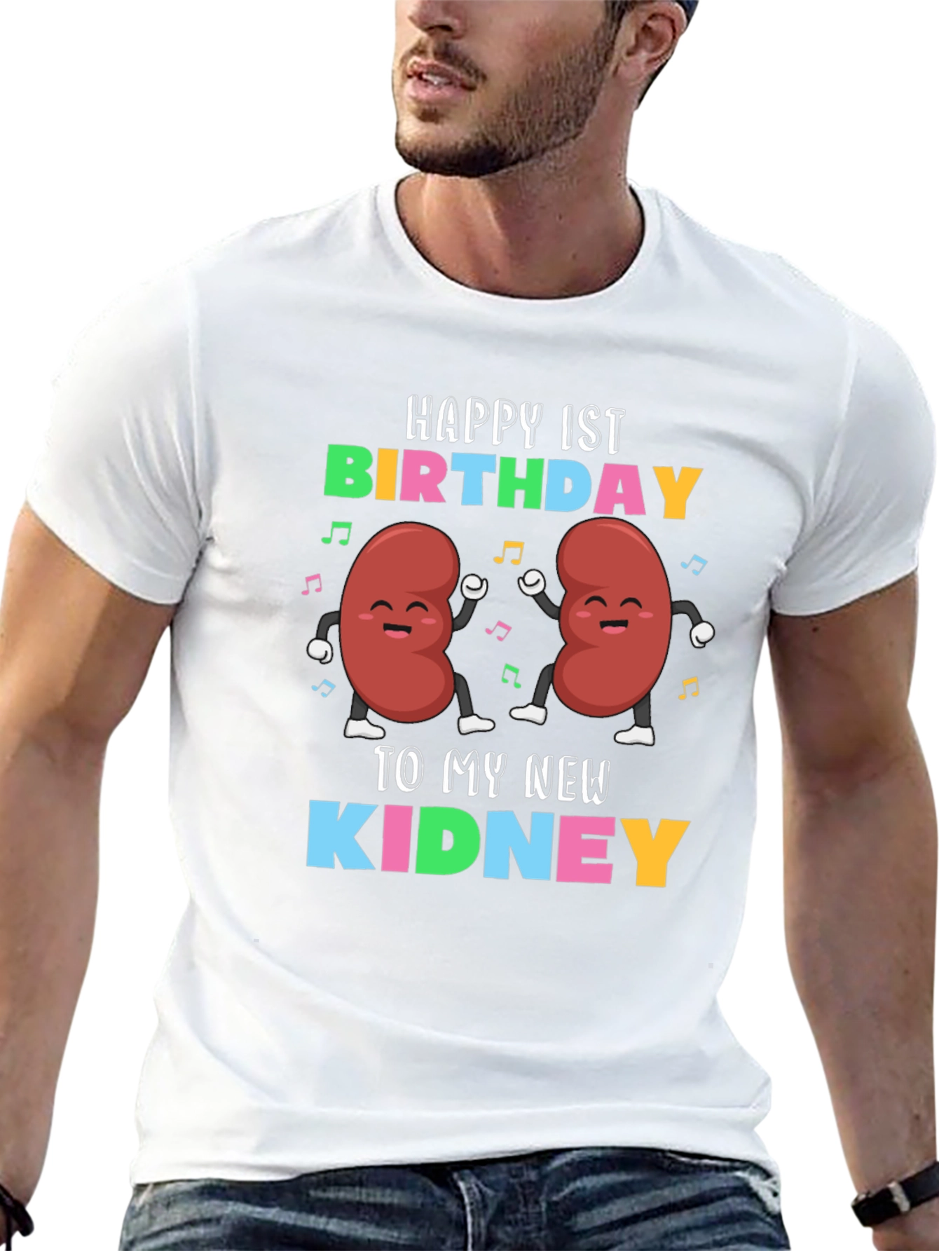 Happy 1st Birthday To My New Kidney T-Shirt