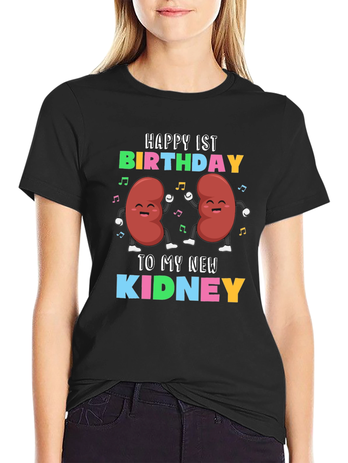 Happy 1st Birthday To My New Kidney T-Shirt