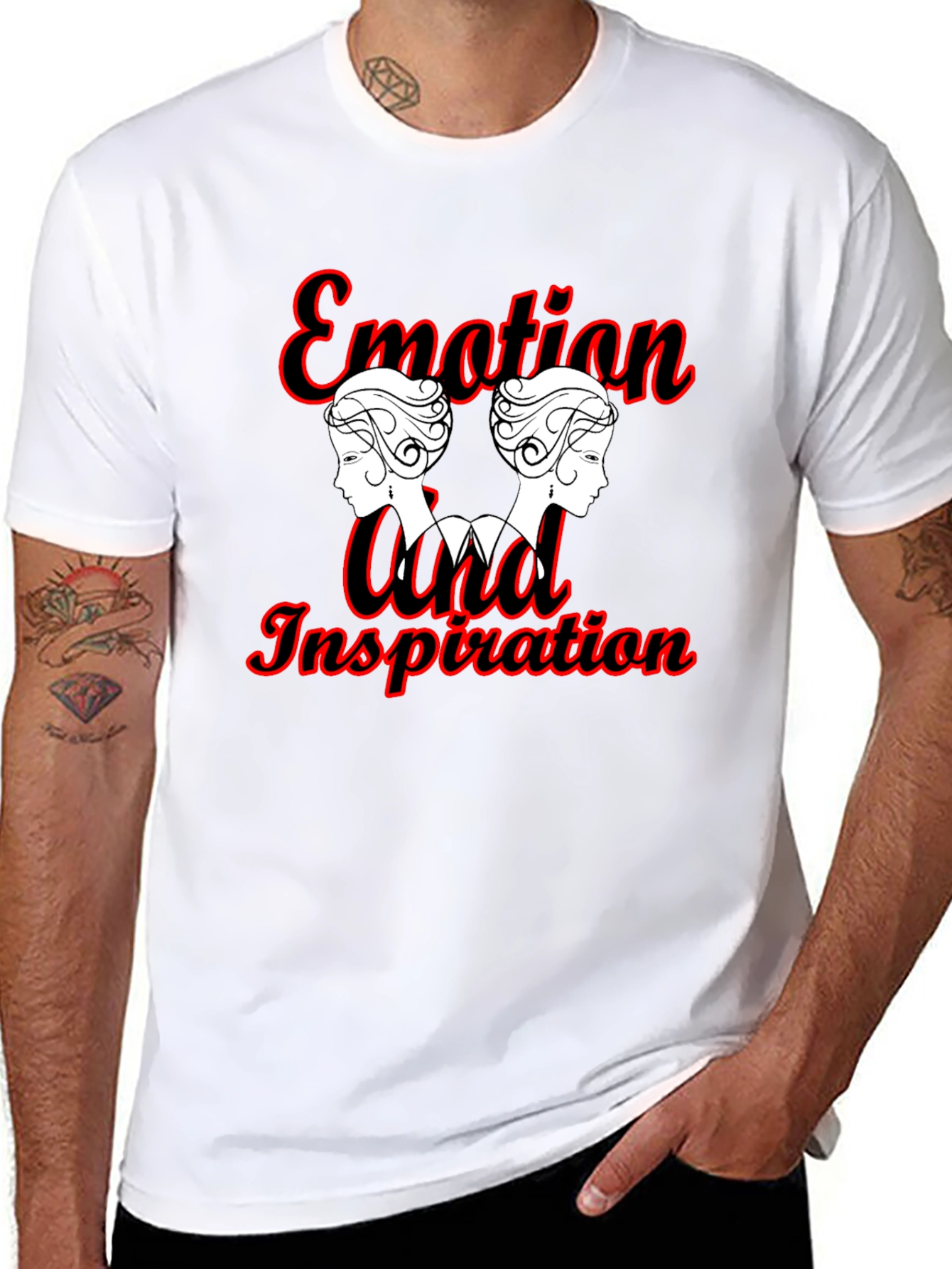 Emotion and Inspiration Graphic T-Shirt