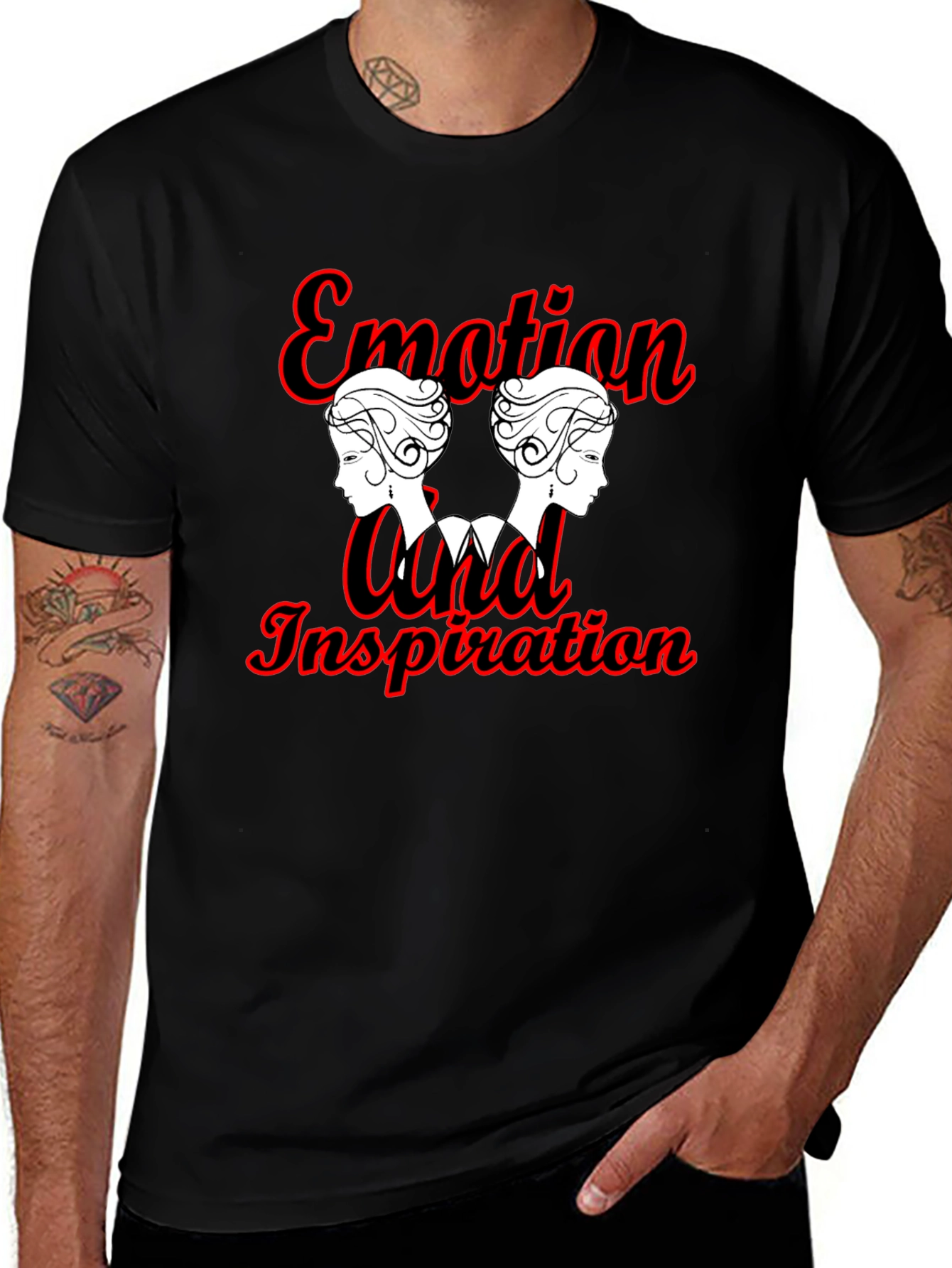 Emotion and Inspiration Graphic T-Shirt