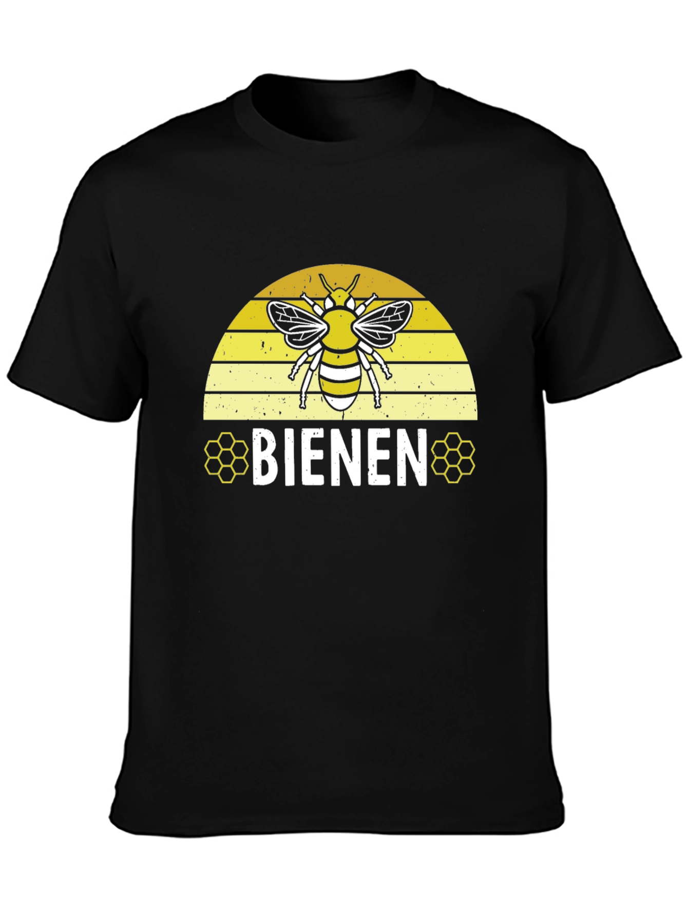 Bienen Bee T-Shirt - Honeycomb Design