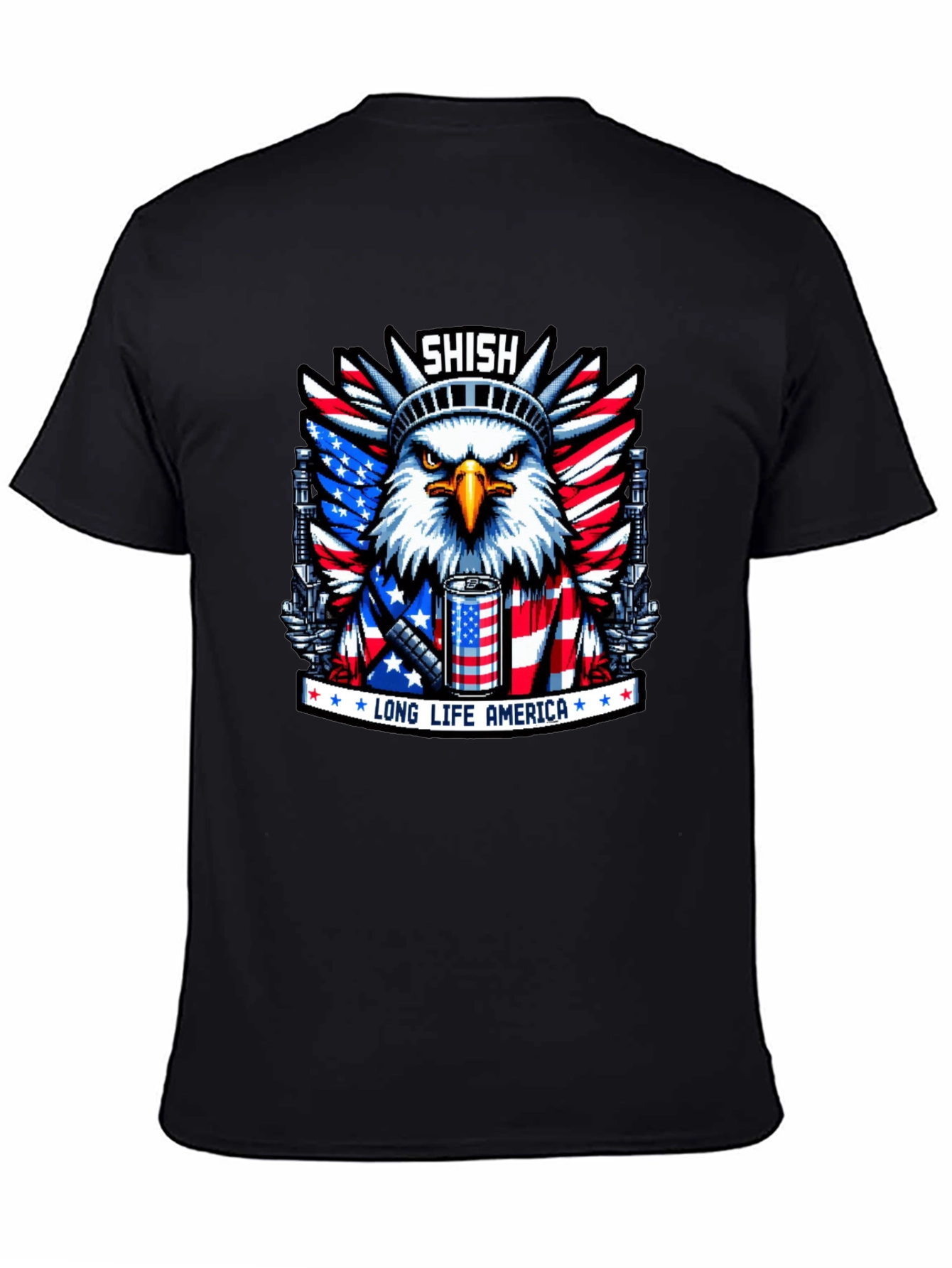 Shish Long Life America Eagle T-Shirt