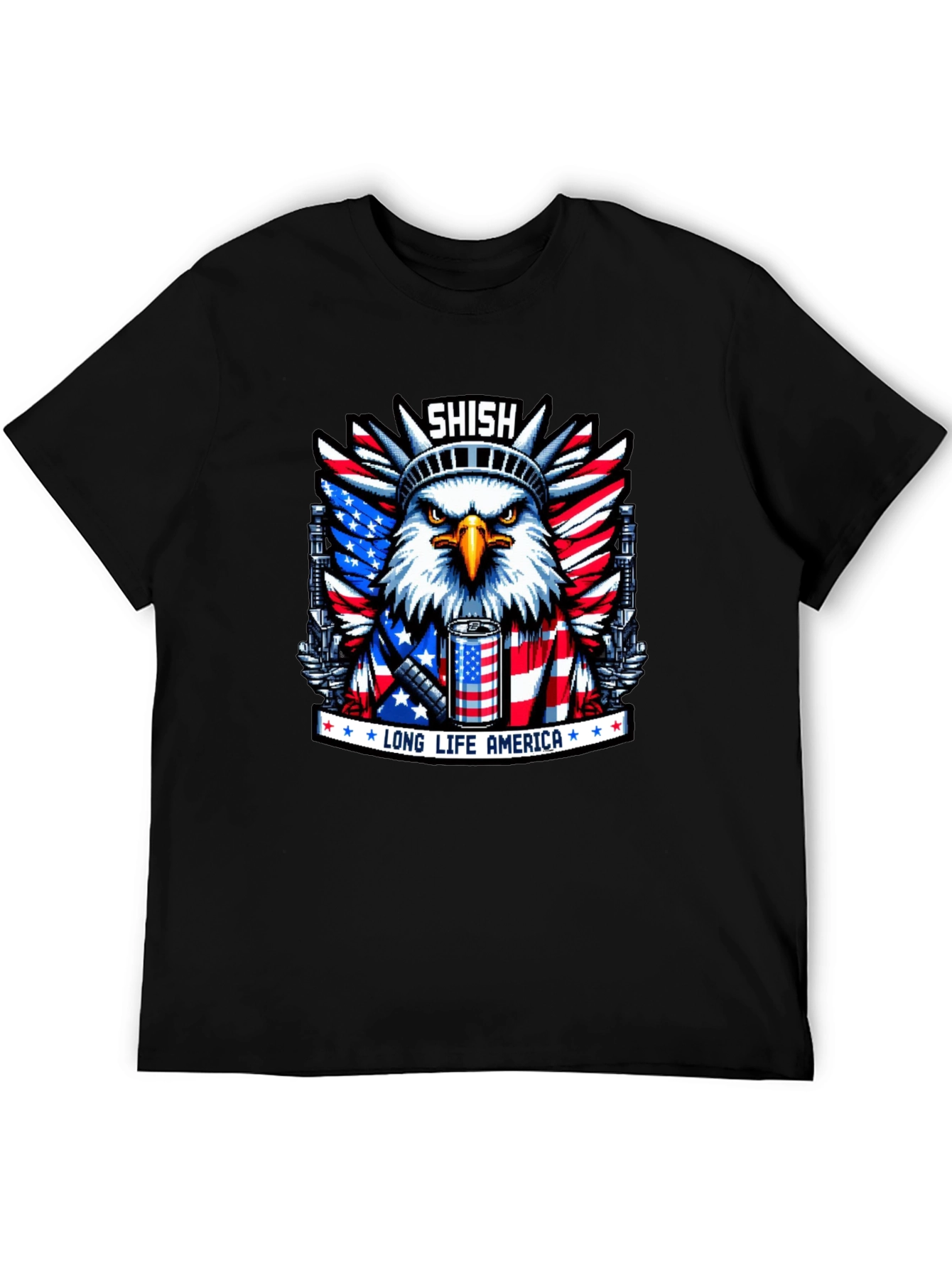 Shish Long Life America Eagle T-Shirt