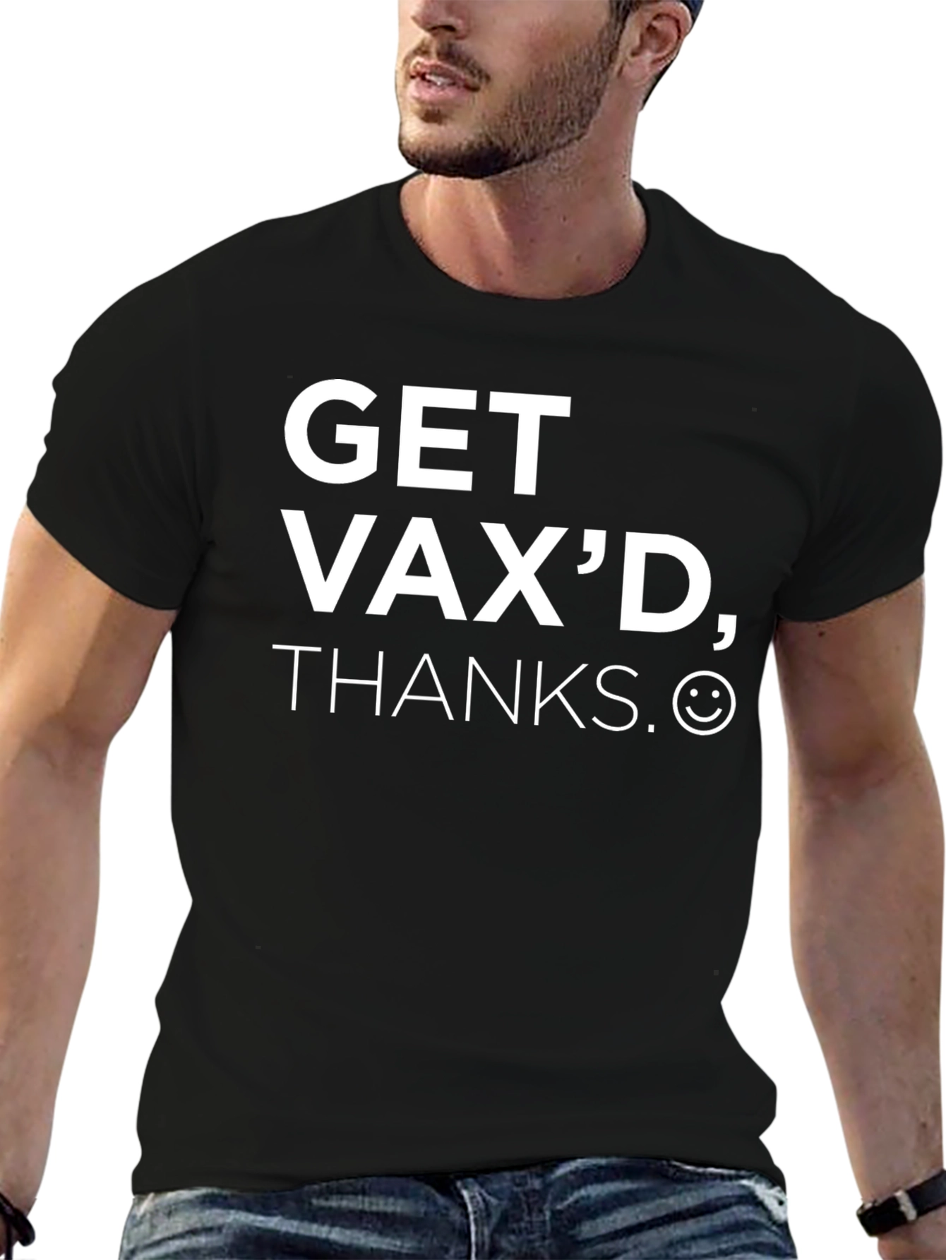 Get Vaxd Thanks Graphic Tee