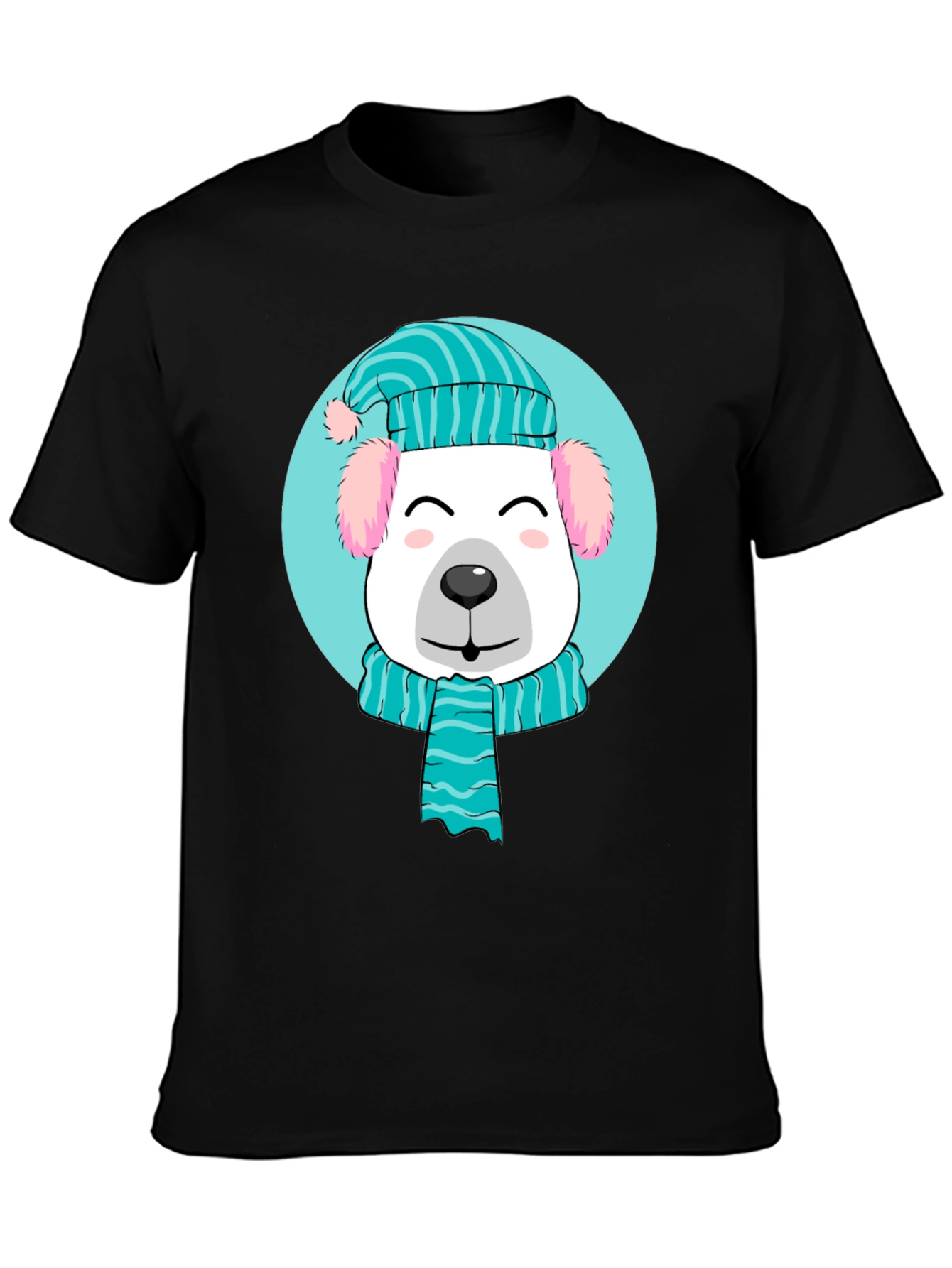 Winter Pup Graphic Tee - Cute Holiday Style!