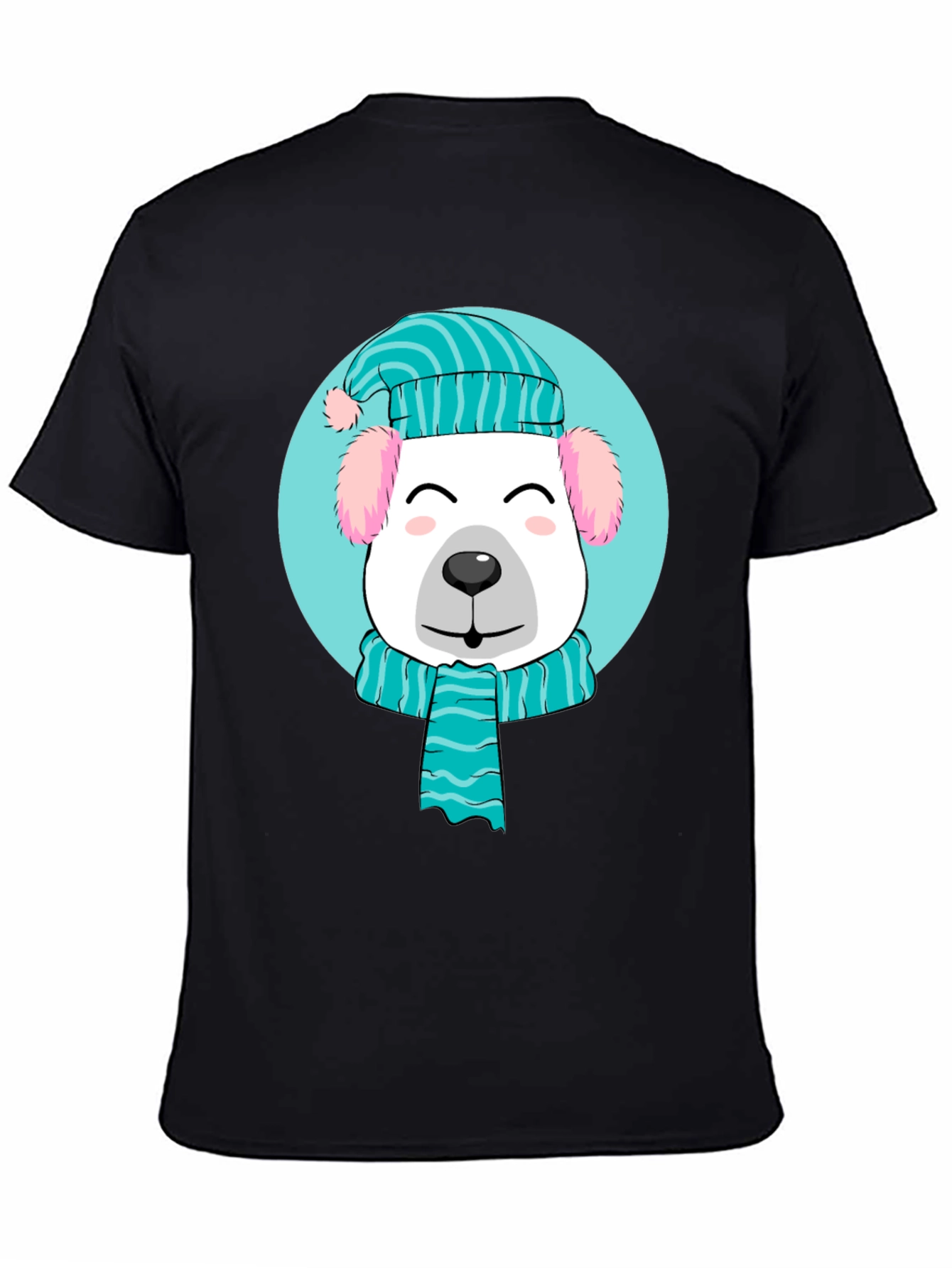 Winter Pup Graphic Tee - Cute Holiday Style!