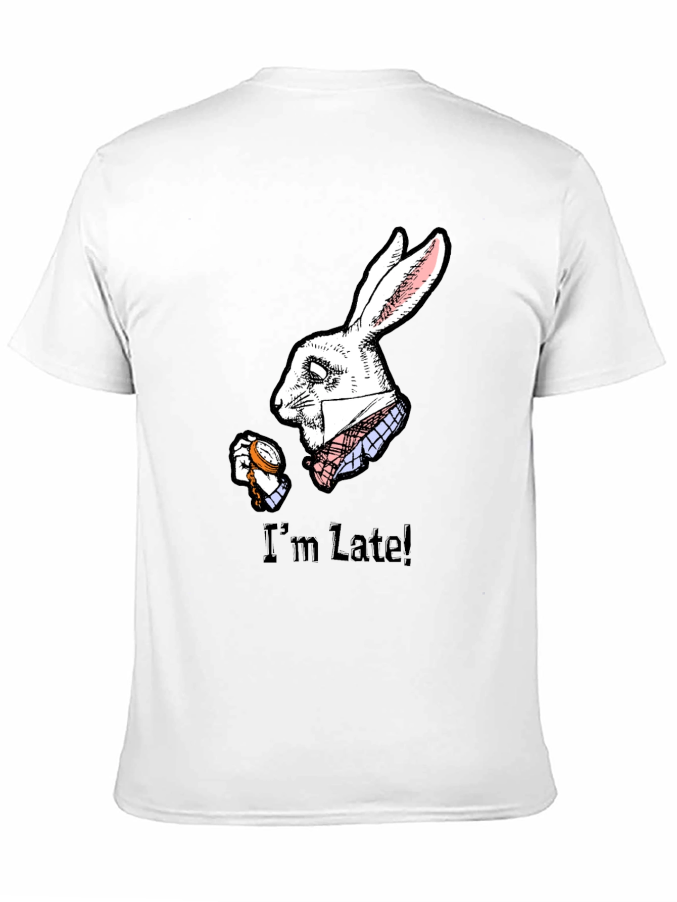 Im Late! White Rabbit Graphic Tee