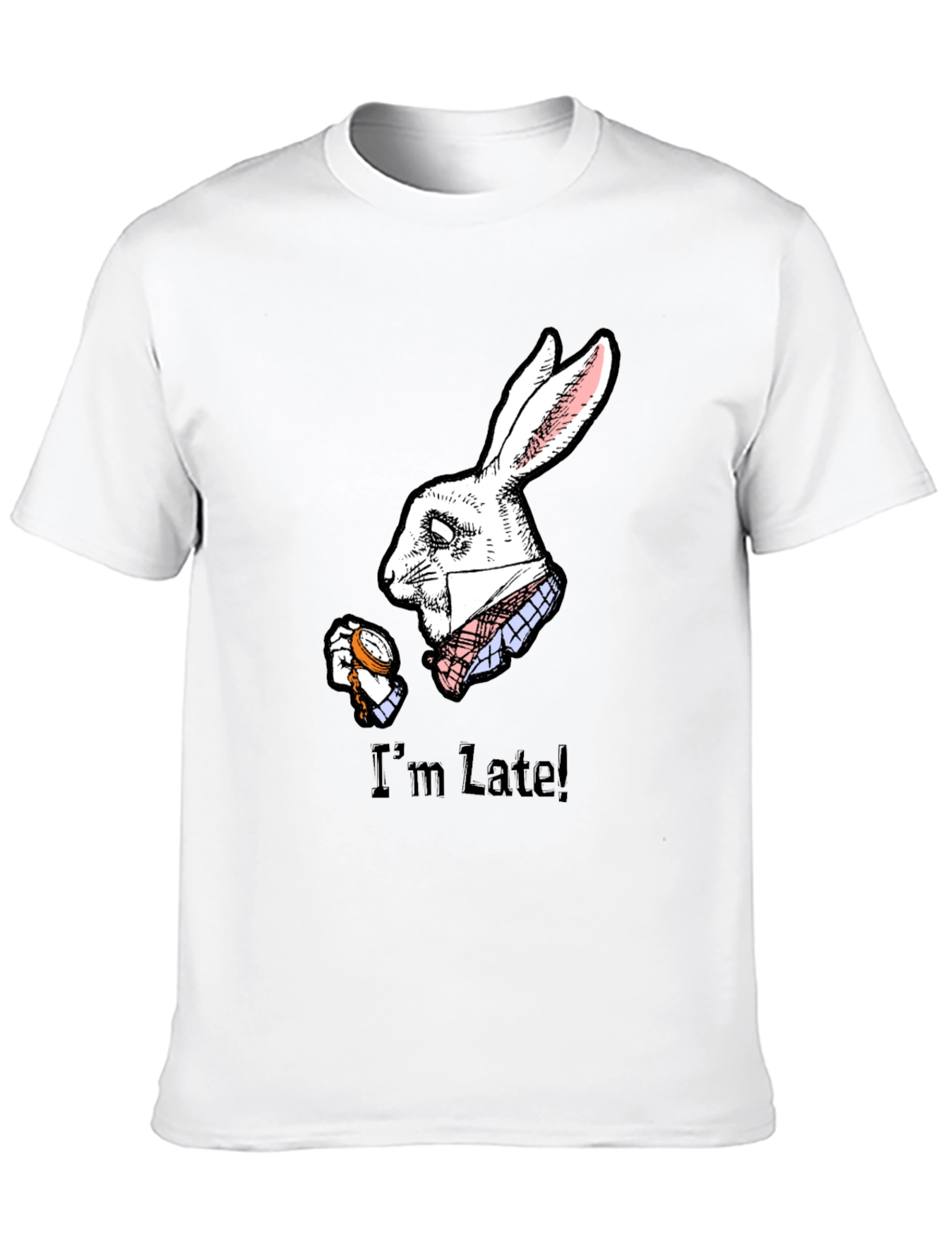 Im Late! White Rabbit Graphic Tee