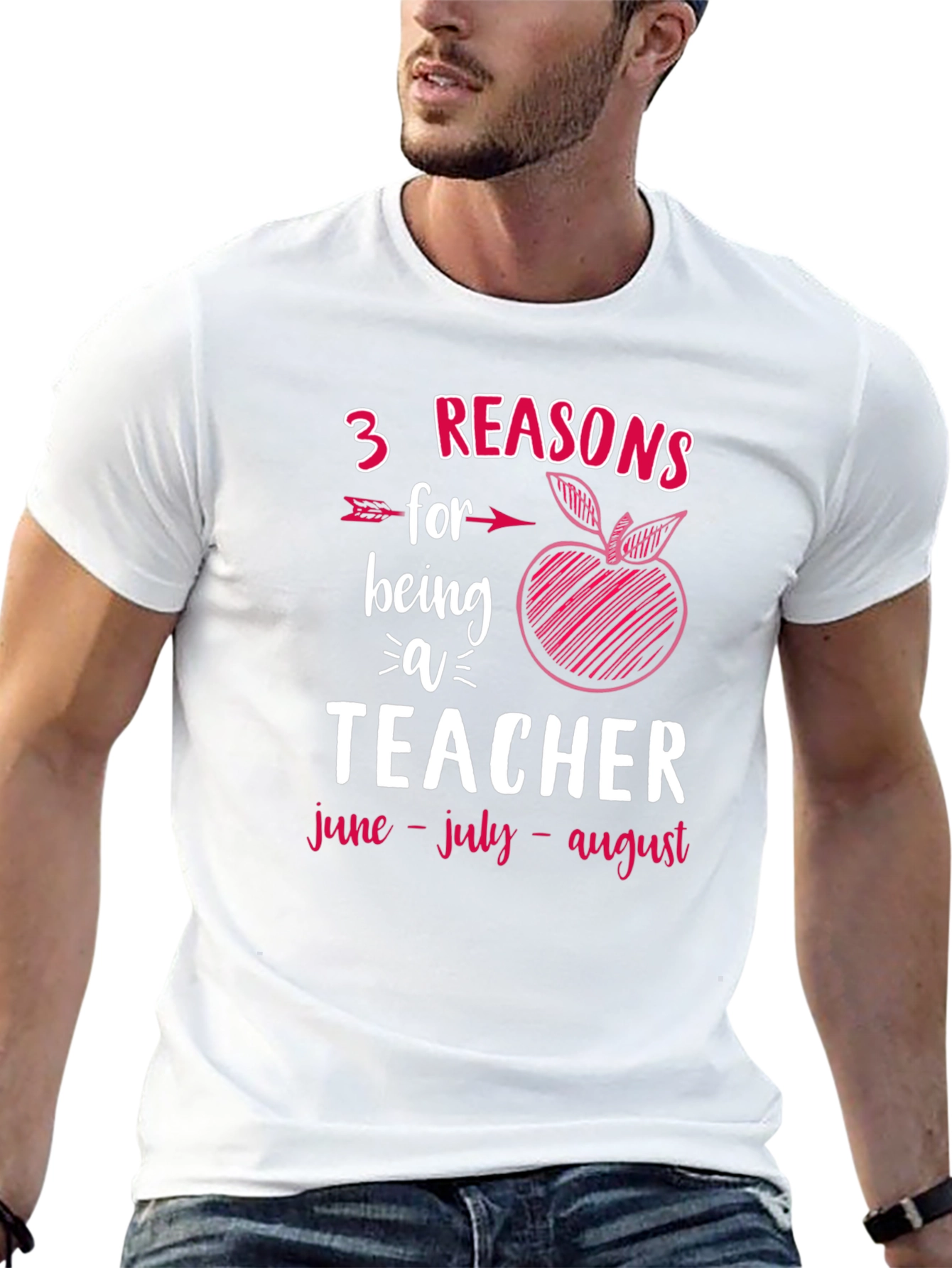 3 Reasons for Being a Teacher T-Shirt