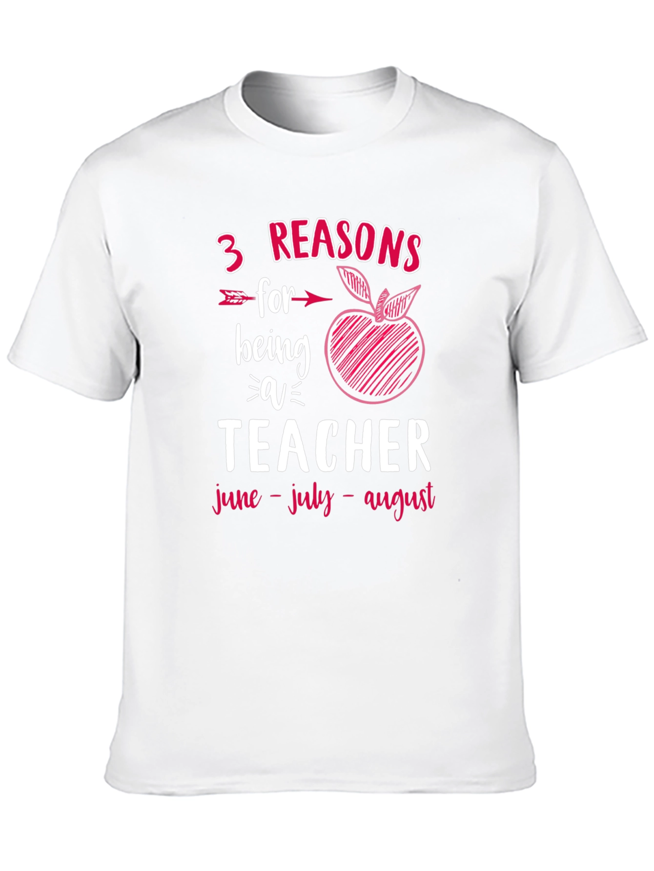 3 Reasons for Being a Teacher T-Shirt